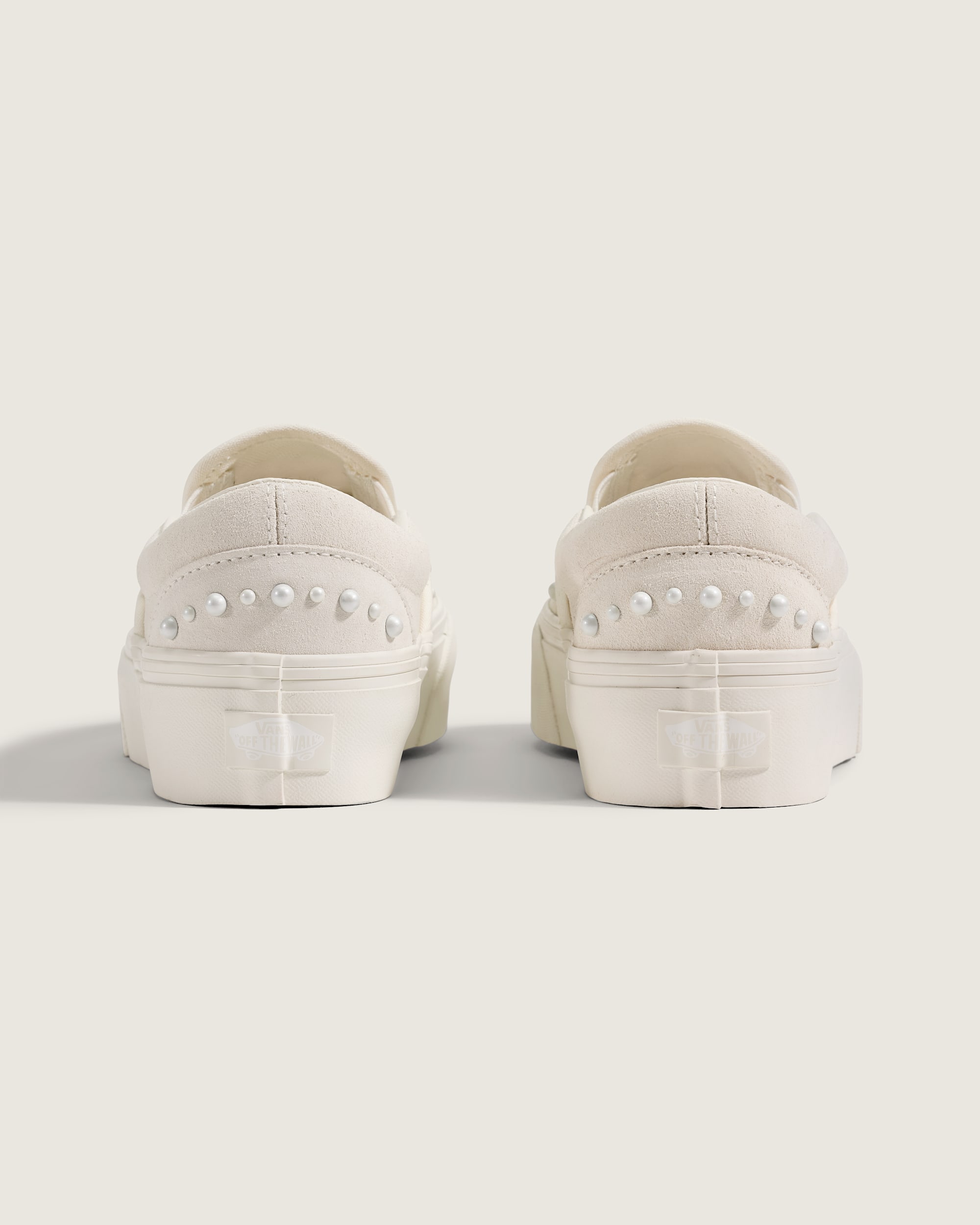 Classic Slip-On Platform Shoe in Marshmallow White | Vans