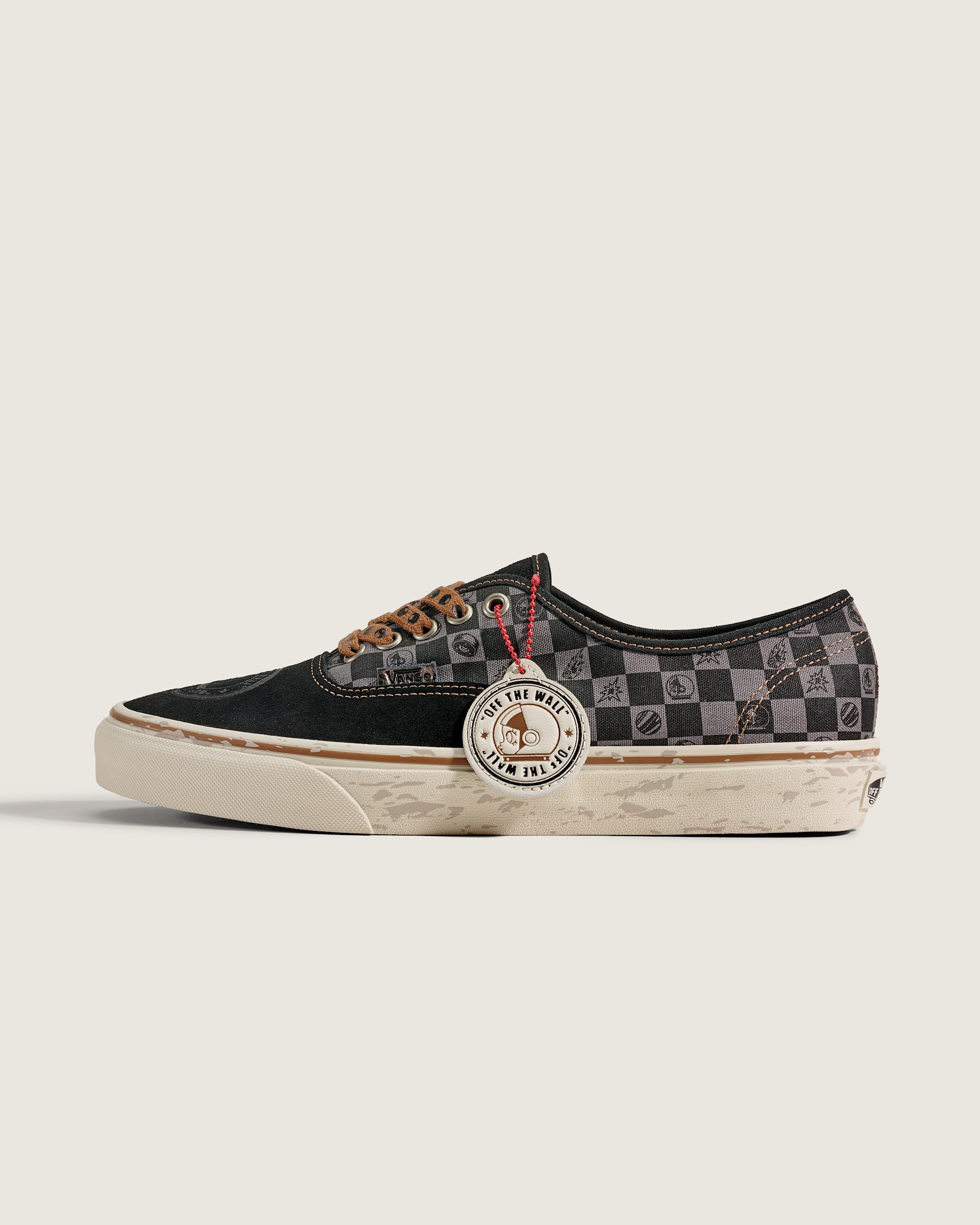 VANS x SPACE MOLLY Authentic Shoe VANS Space Molly Black  Dachshund Brown HERO