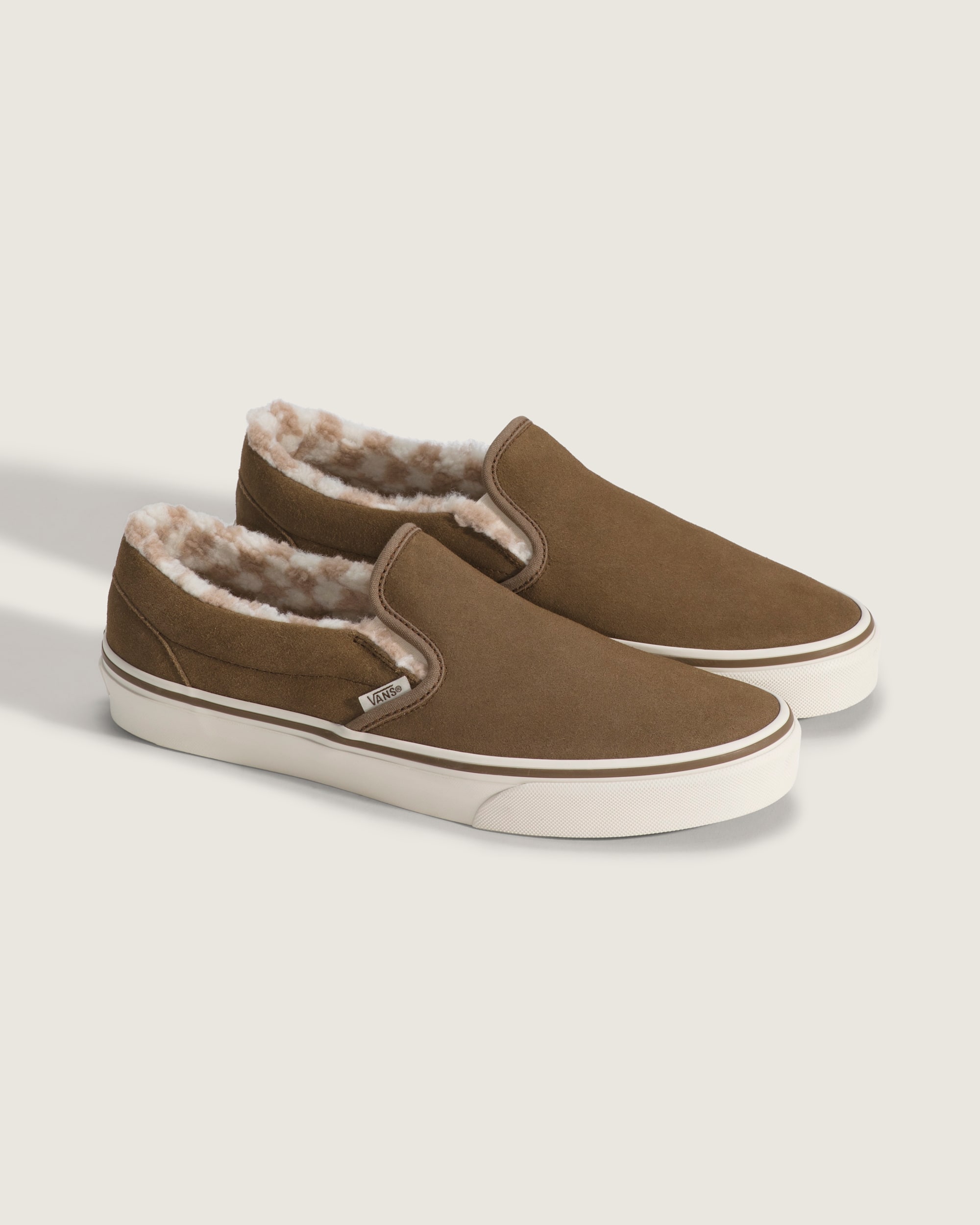 Classic SlipOn Shoe VANS Brown ALT1
