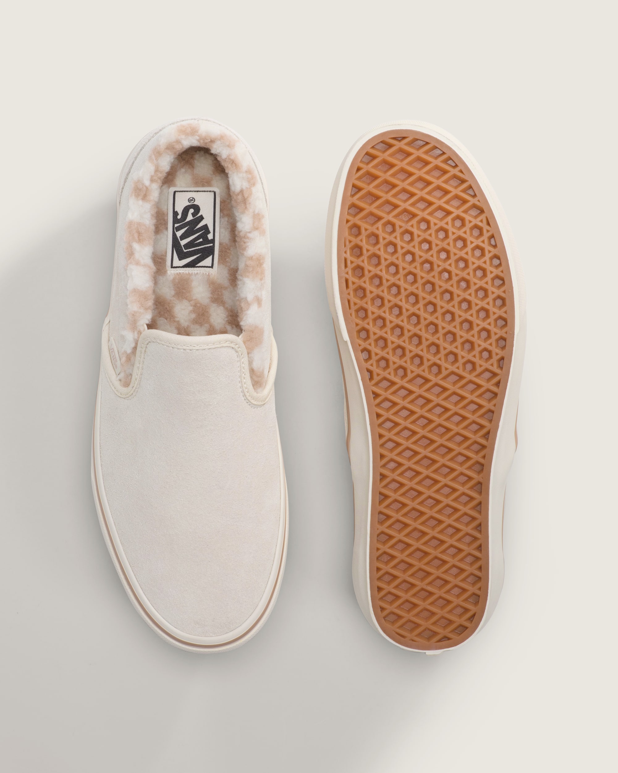 Classic SlipOn Shoe VANS Turtle Dove White ALT3
