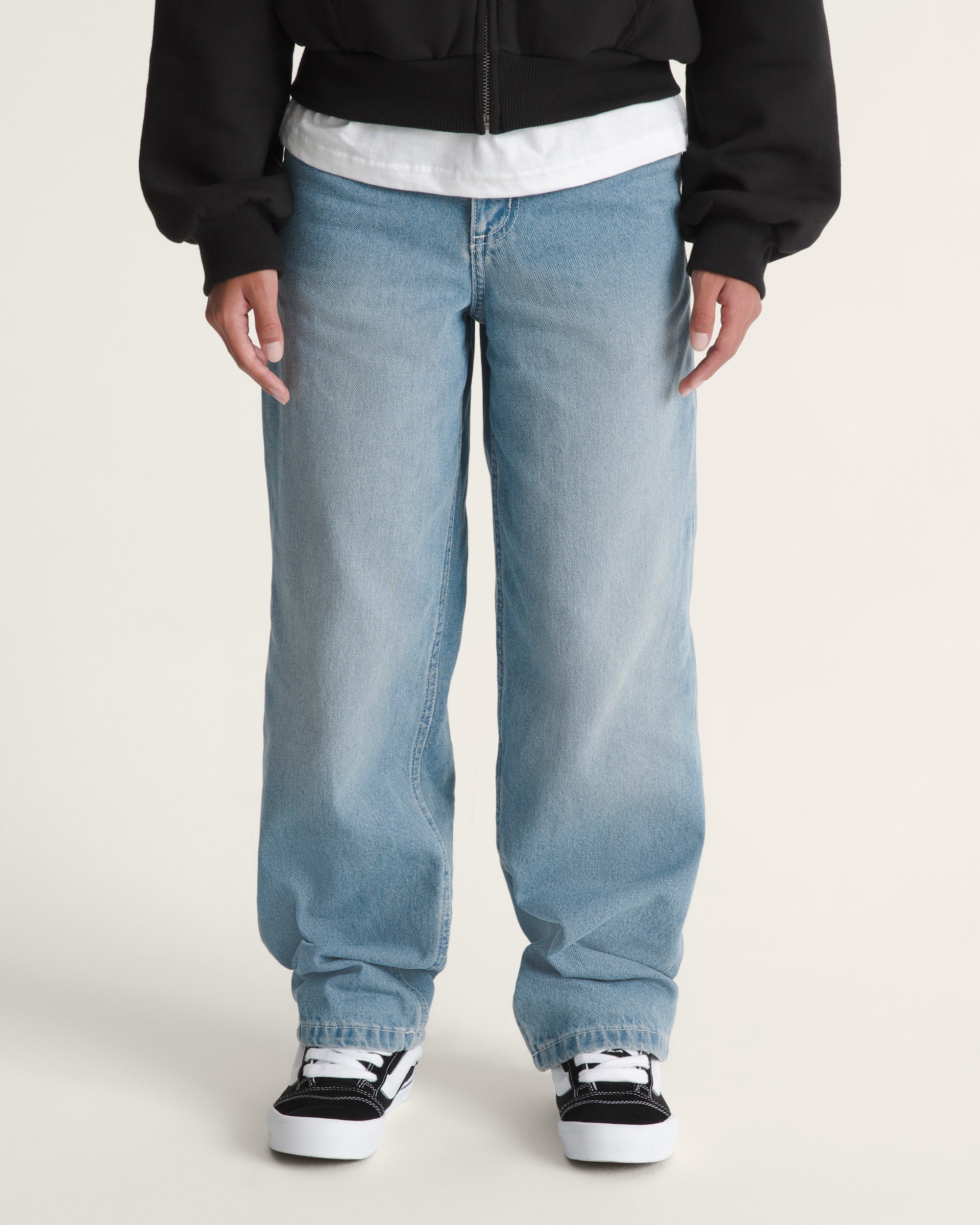 Kids Sirelle Puddle Pants VANS Stonewash Blue ALT2