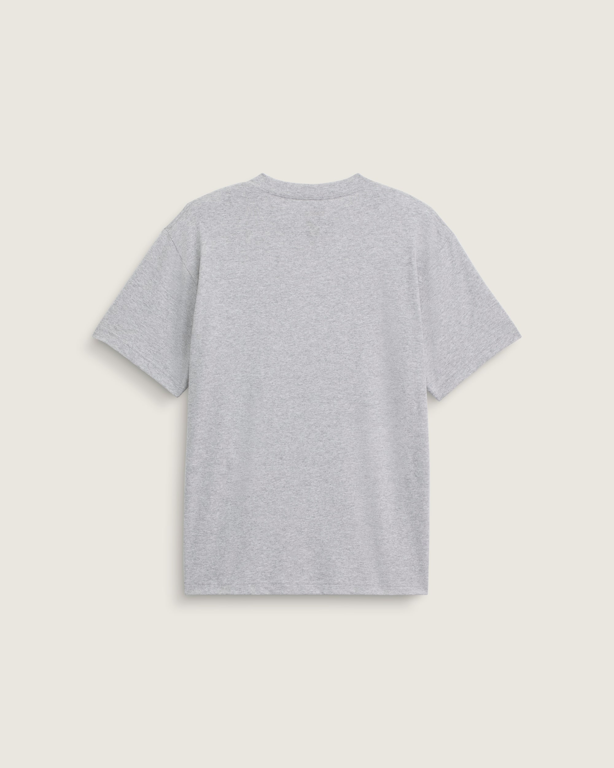 New Left Chest TShirt VANS Athletic Heather Grey ALT1