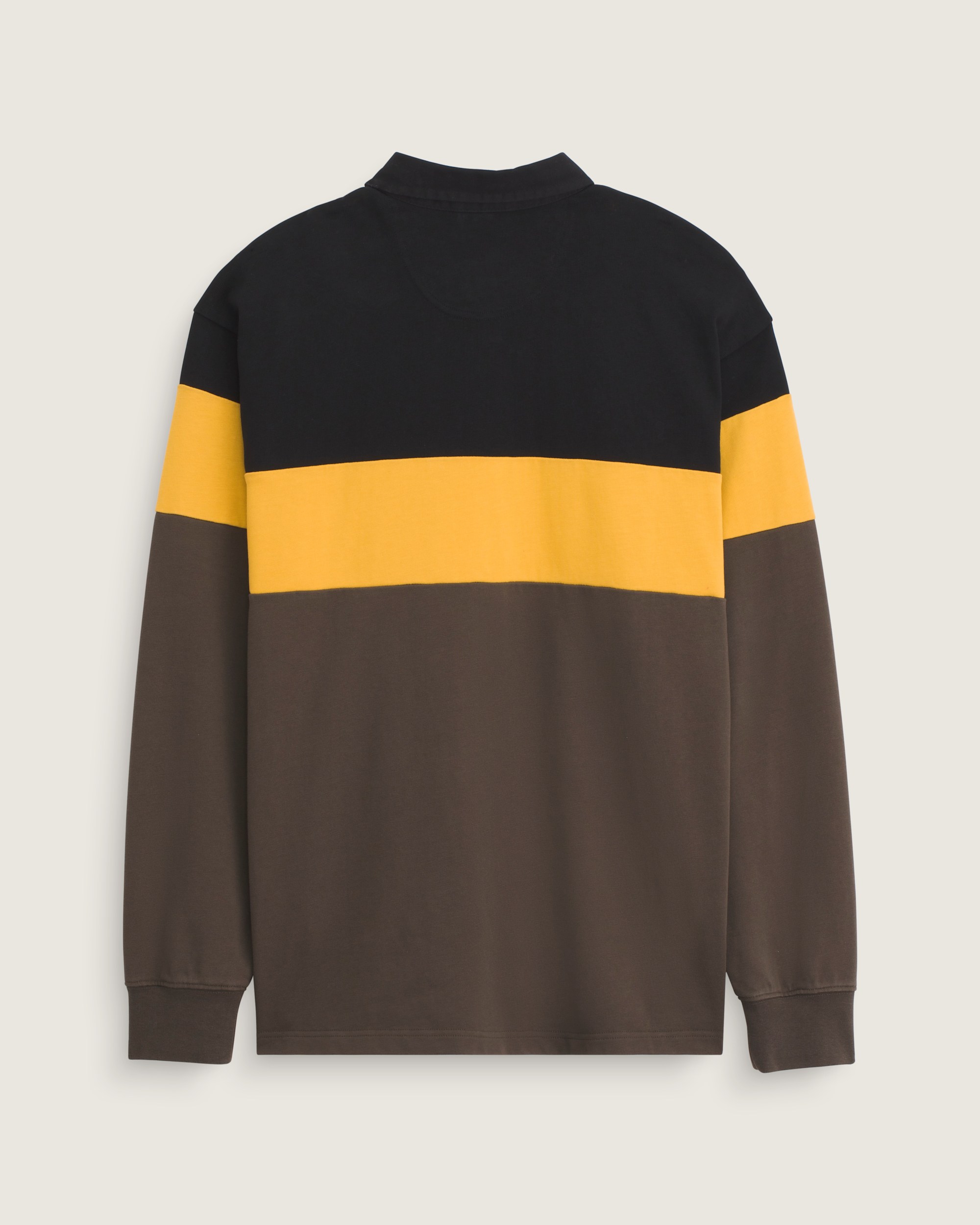 Andy Rugby Long Sleeve Shirt VANS Coal Brown ALT1