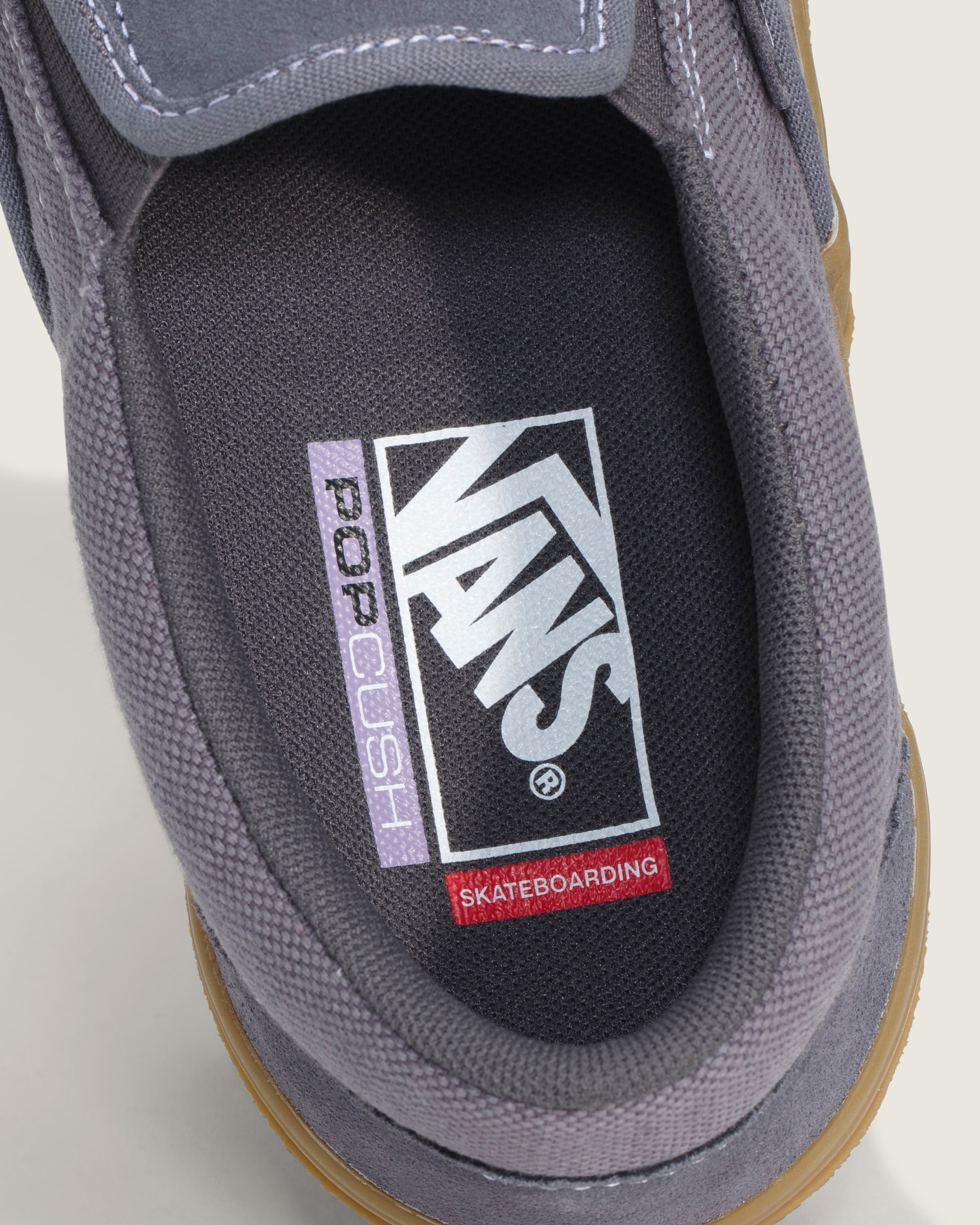 Skate SlipOn Shoe VANS Gum Navy ALT4