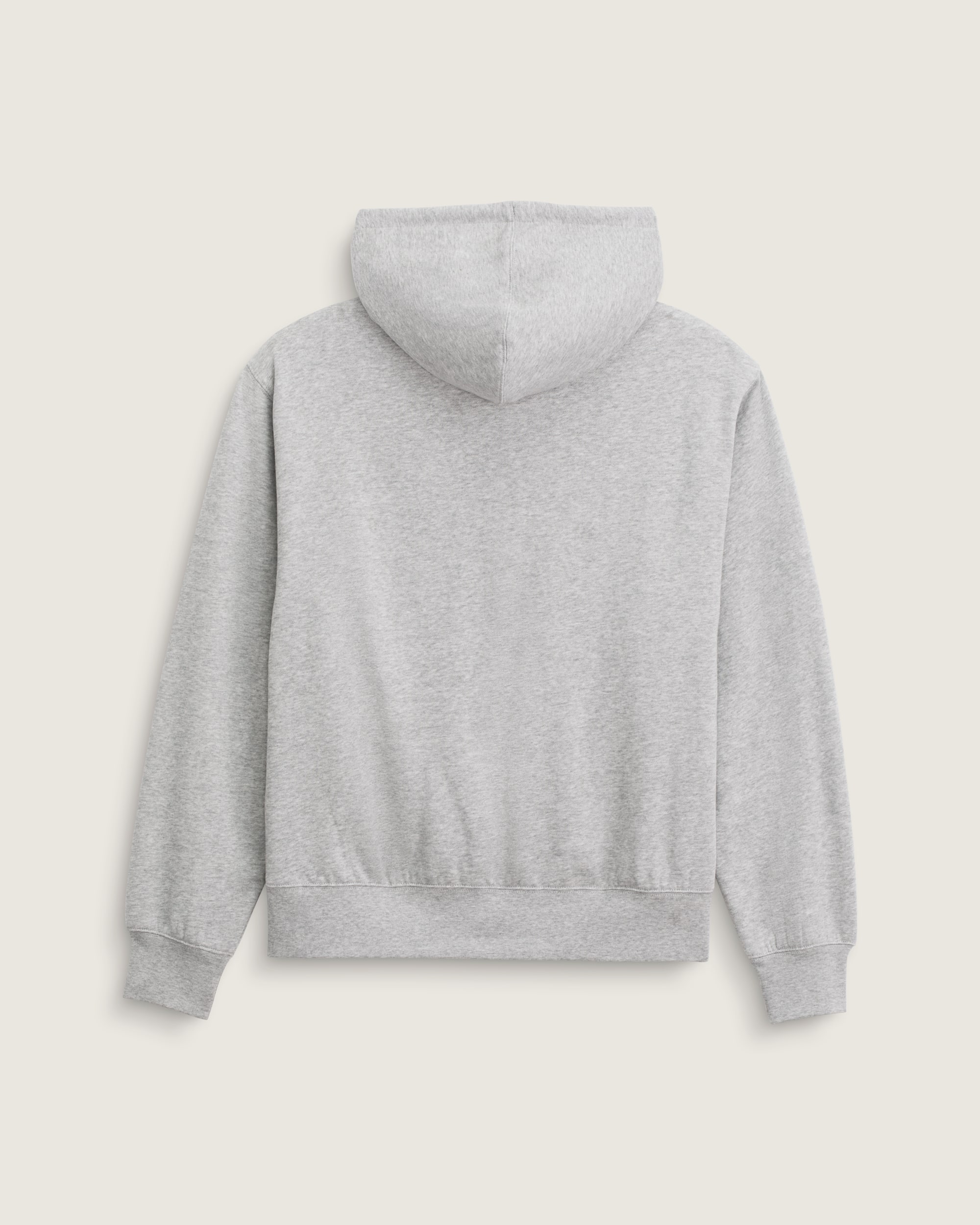 Stretch Logo Zip Hoodie VANS Cement Heather Grey ALT1