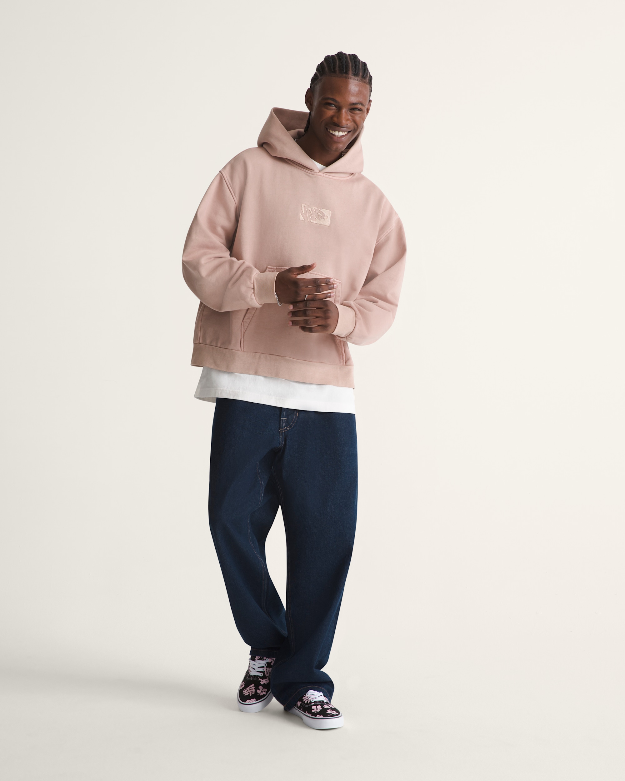 Premium Pullover Hoodie VANS Warm Taupe Beige ALT4