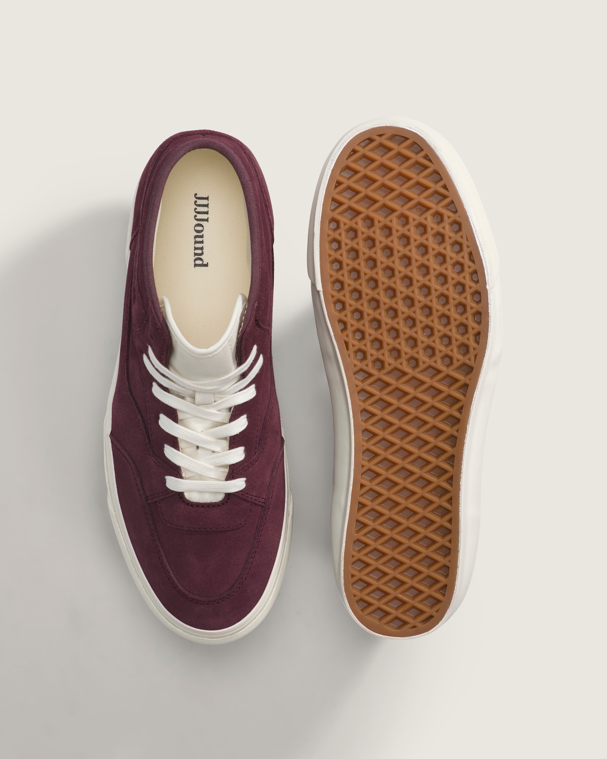 OTW by Vans X JJJJound Half Cab 33 Decon VANS Burgundy Red ALT2