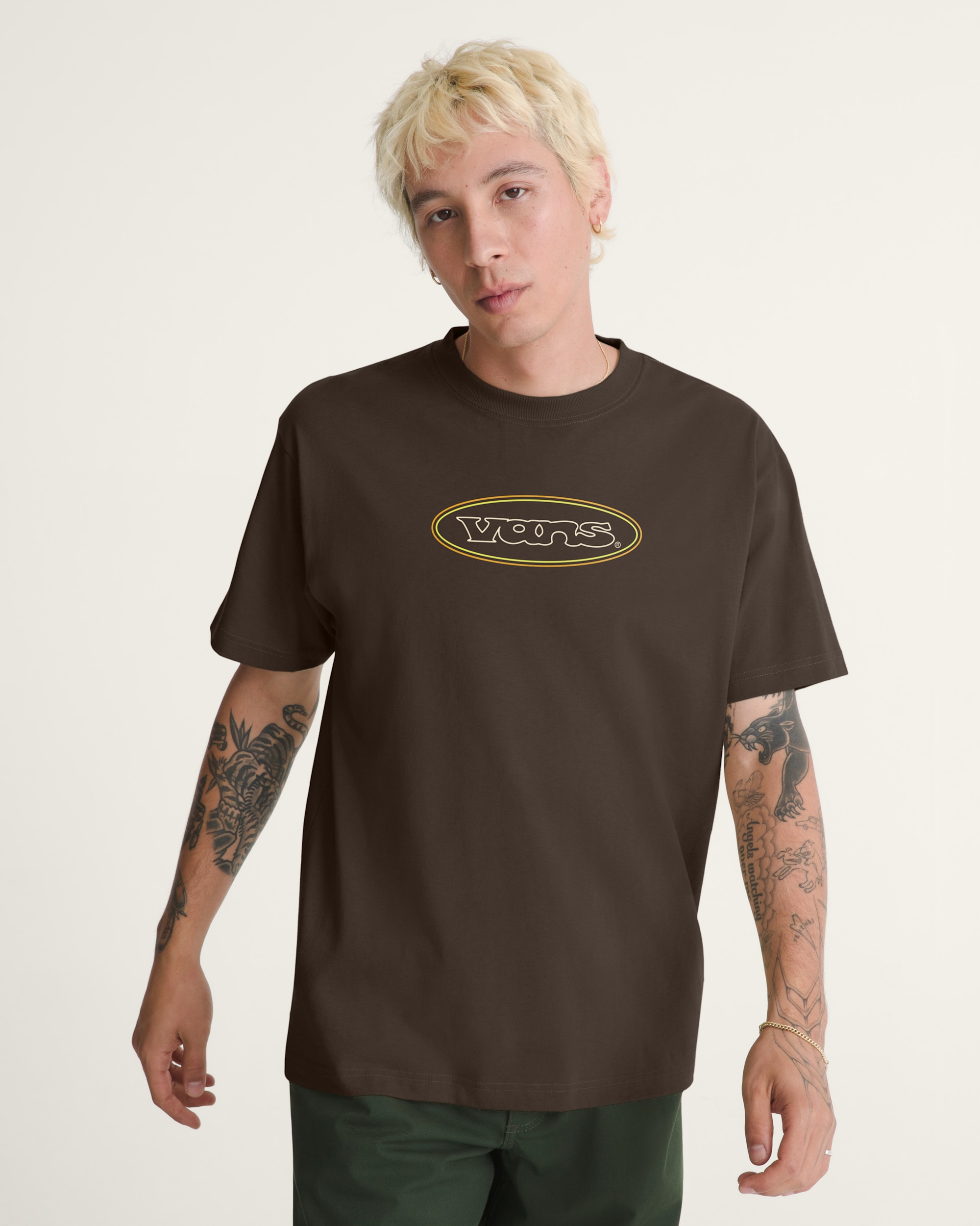 Elevated Peaks TShirt VANS Demitasse Brown ALT1
