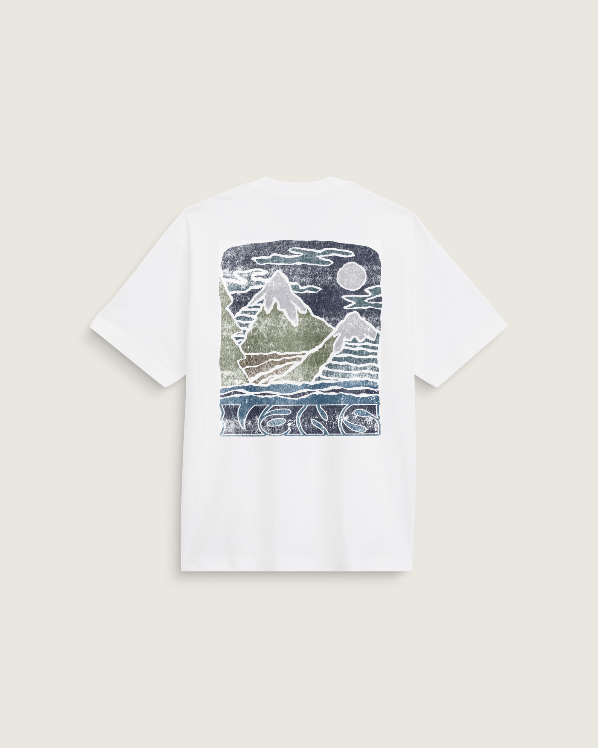 New Heights TShirt VANS White HERO