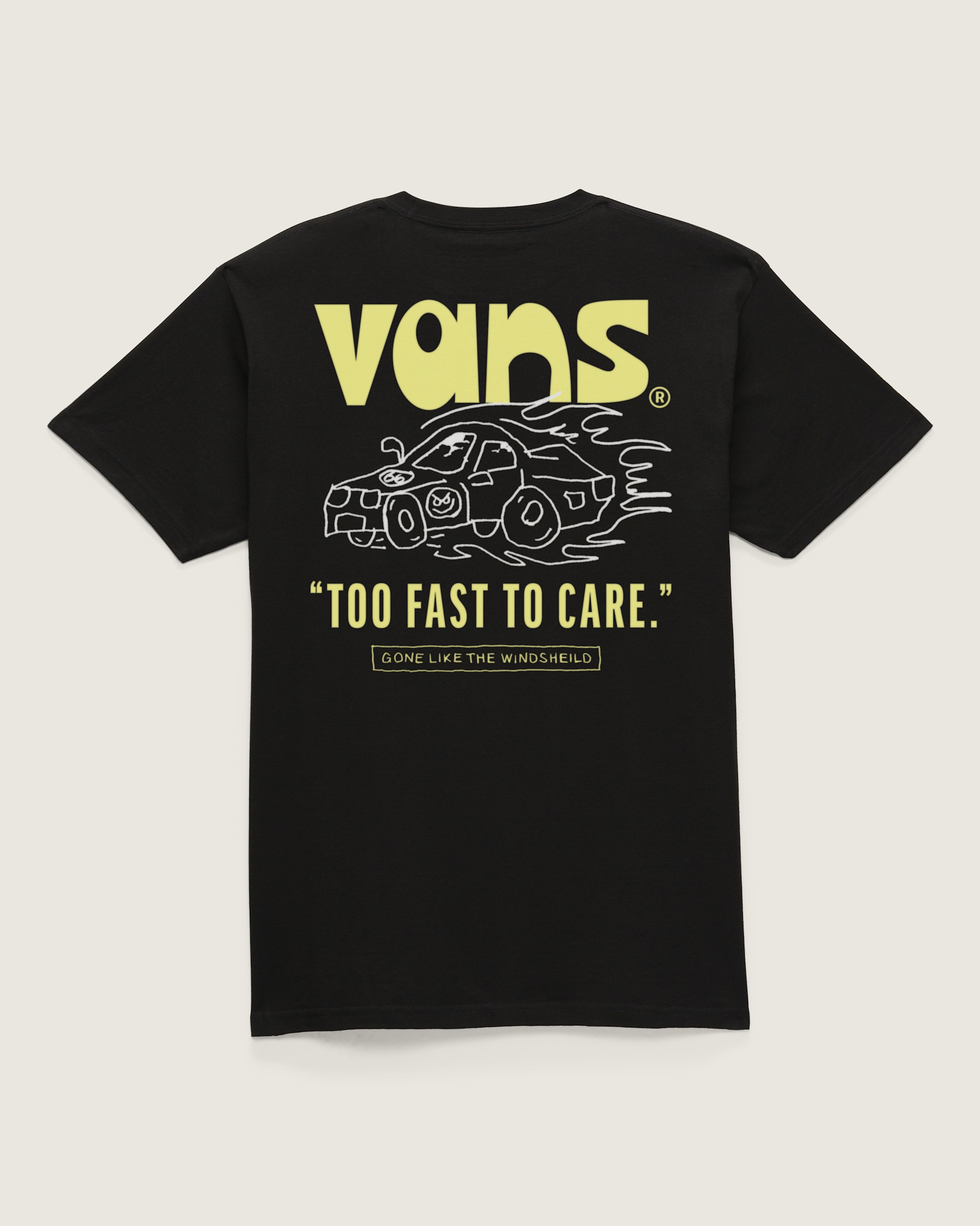 Kids Too Fast TShirt VANS Black HERO