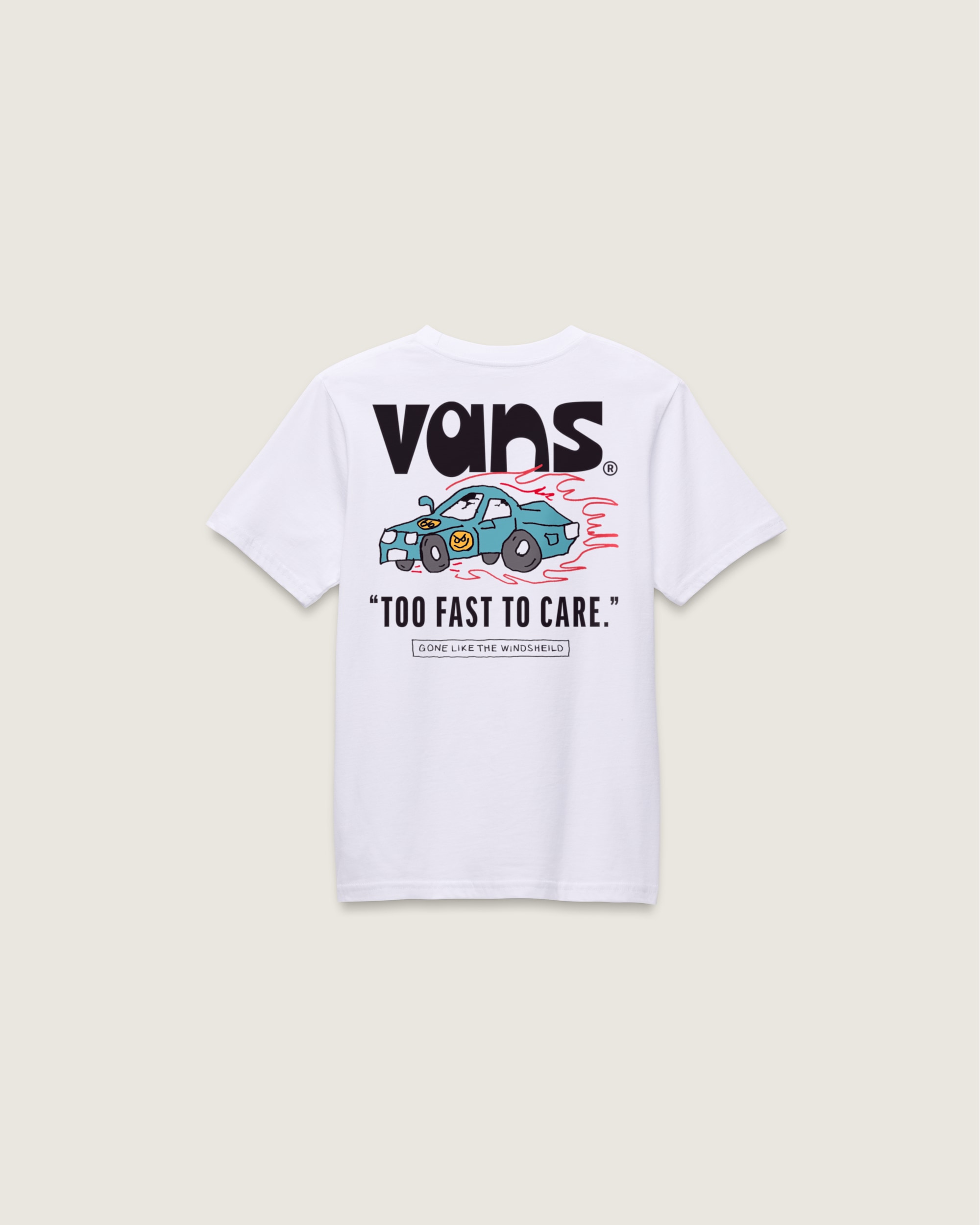 Little Kids Too Fast TShirt VANS White HERO