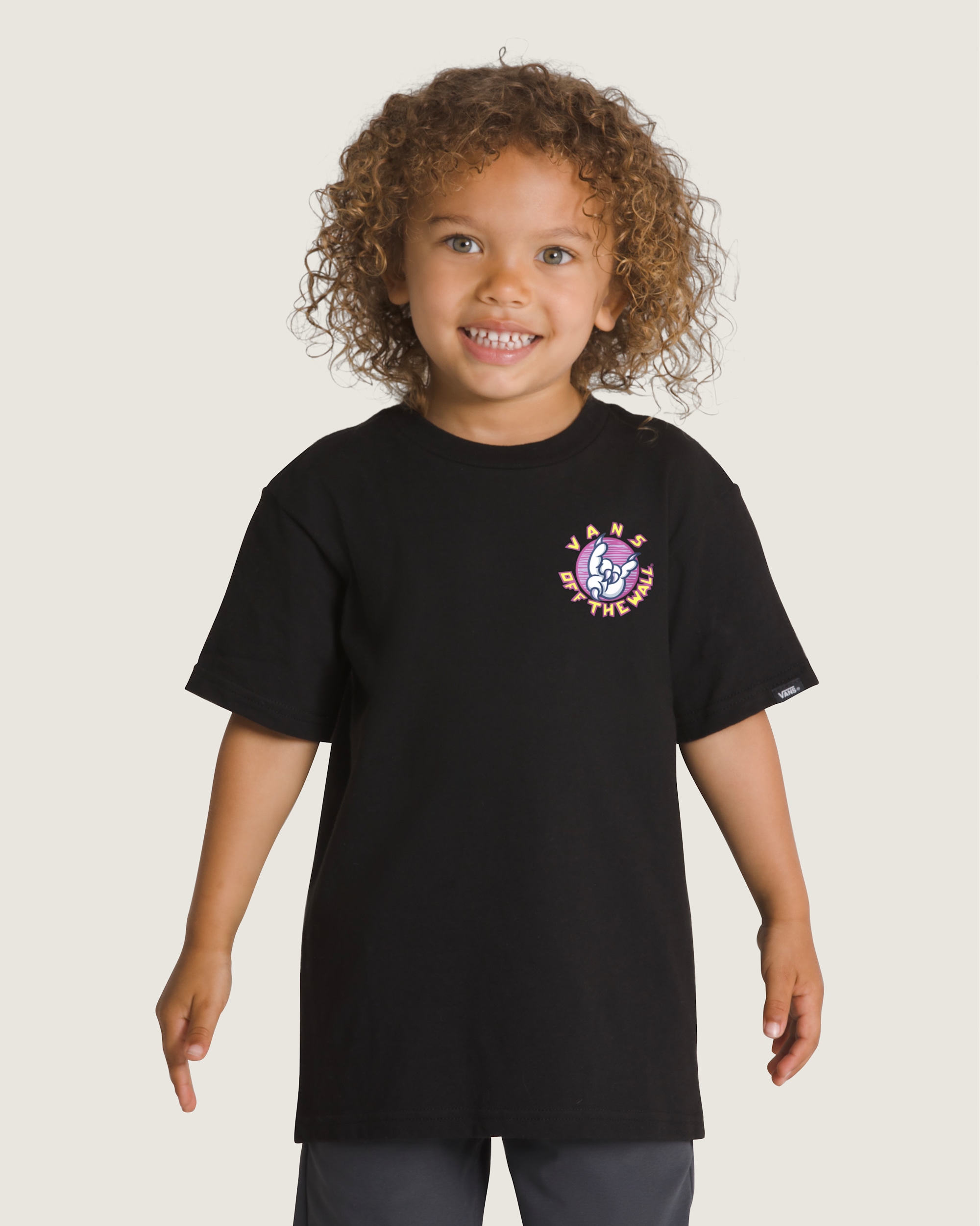 Little Kids Yeti Jam TShirt VANS Black ALT1