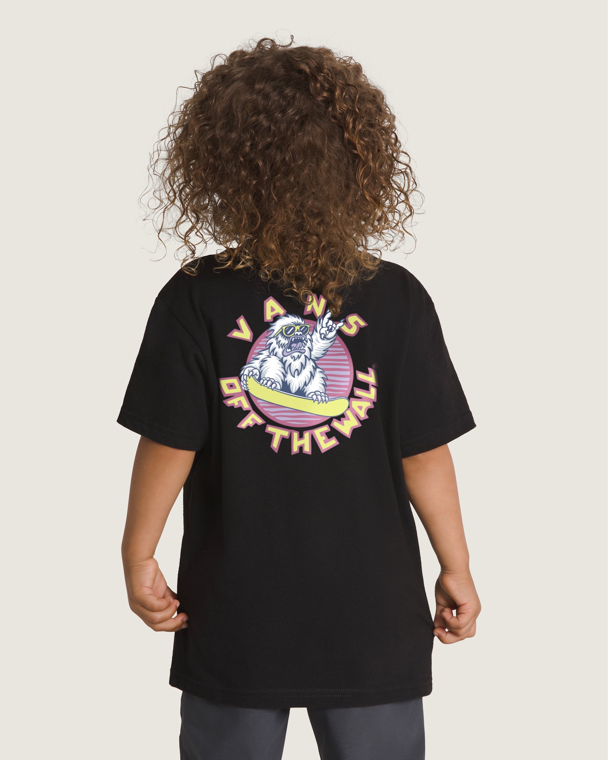 Little Kids Yeti Jam TShirt VANS Black ALT2