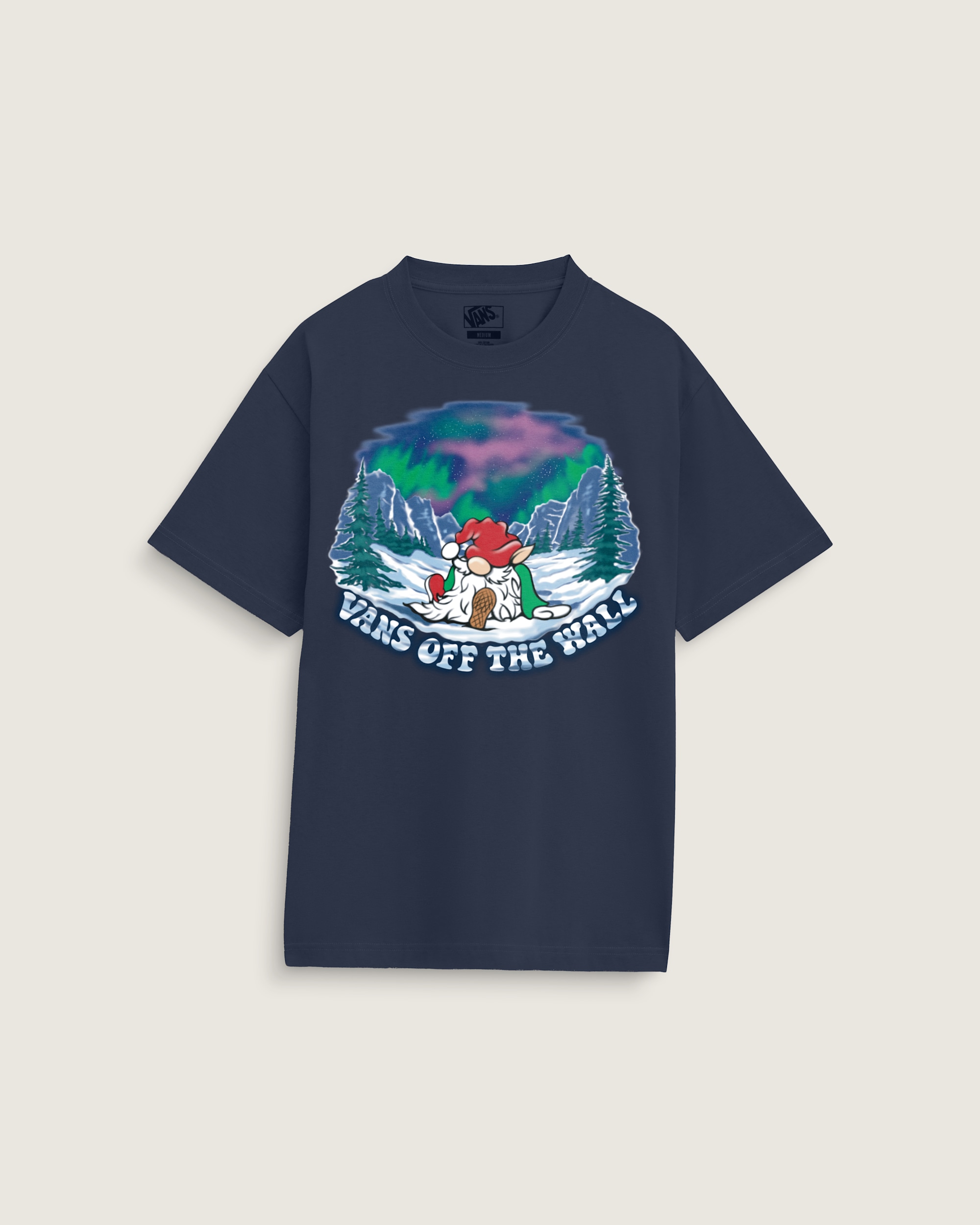 Northern Lights TShirt VANS Navy Blue HERO