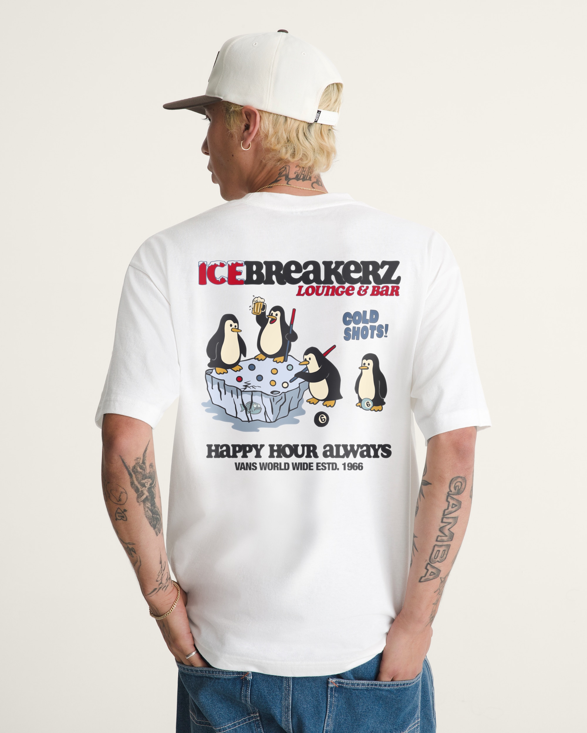 Ice Breakerz TShirt VANS White ALT2