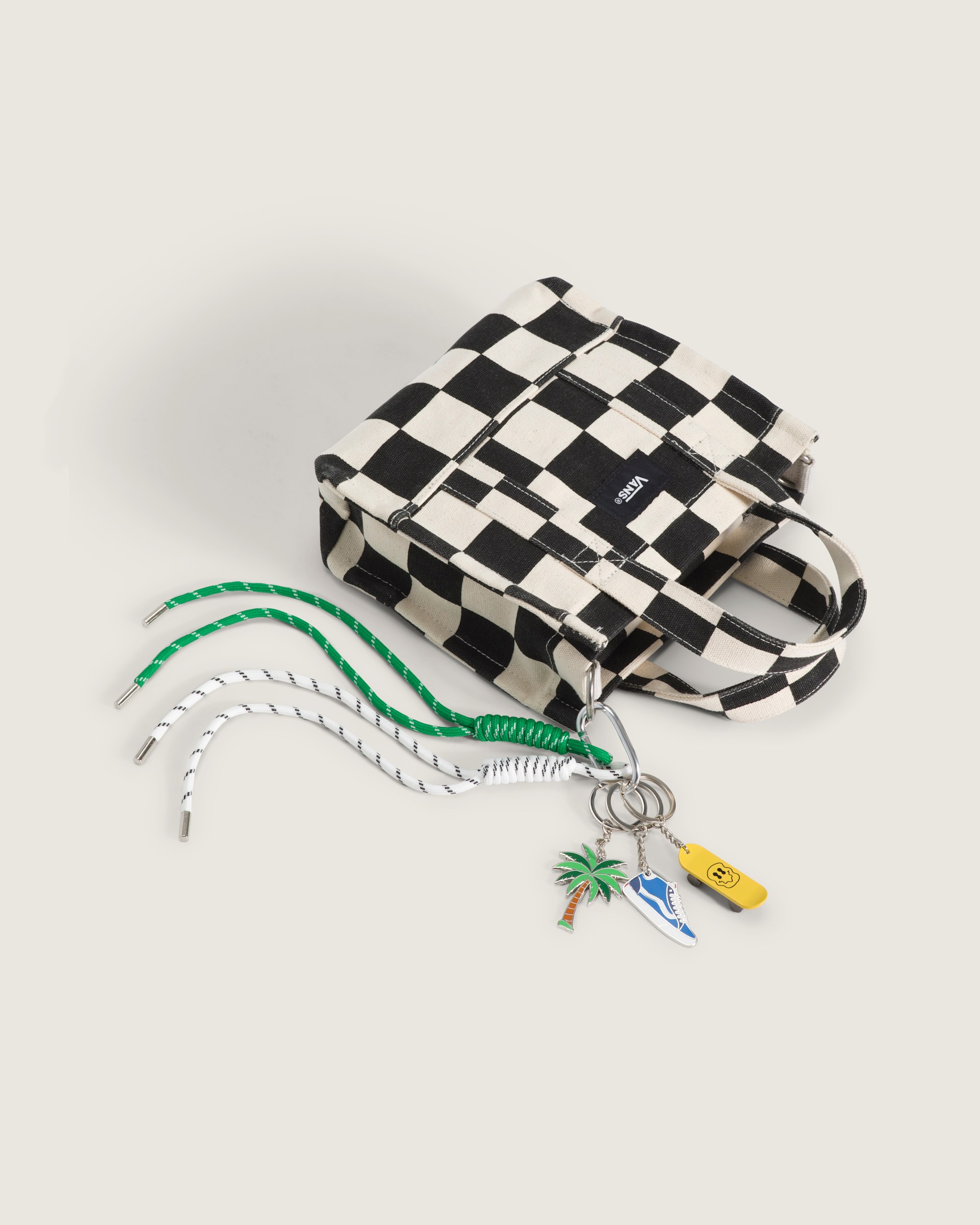 Vans Waffle Shop Coastal Cruise Bag Charm Set VANS Yellow  Green ALT2