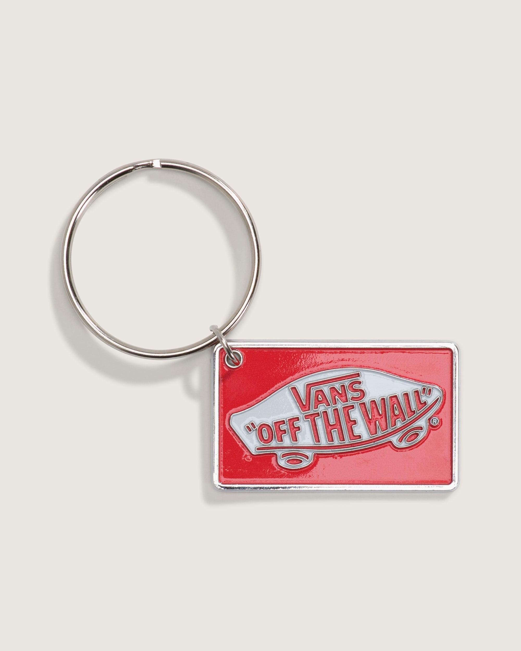 Waffle Shop Off The Wall Heel Scab Keychain VANS Red HERO