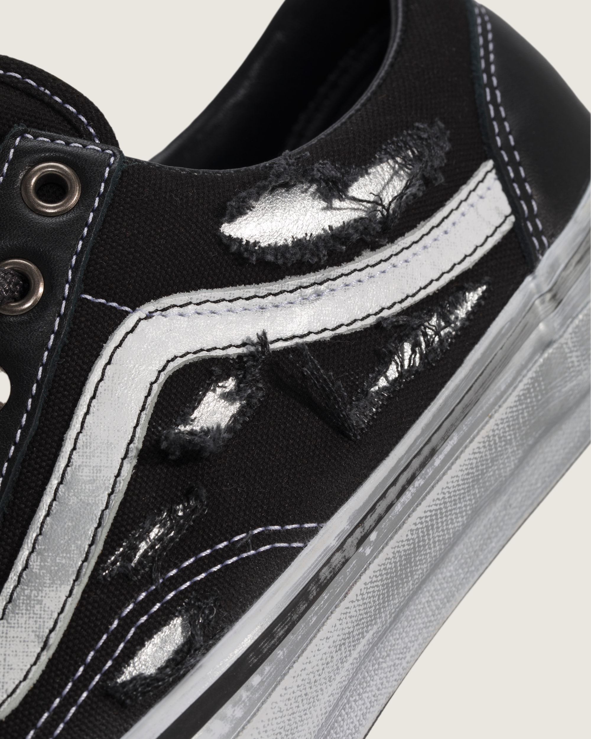 OTW Old Skool 36 Vibram VANS Silver Grey ALT7