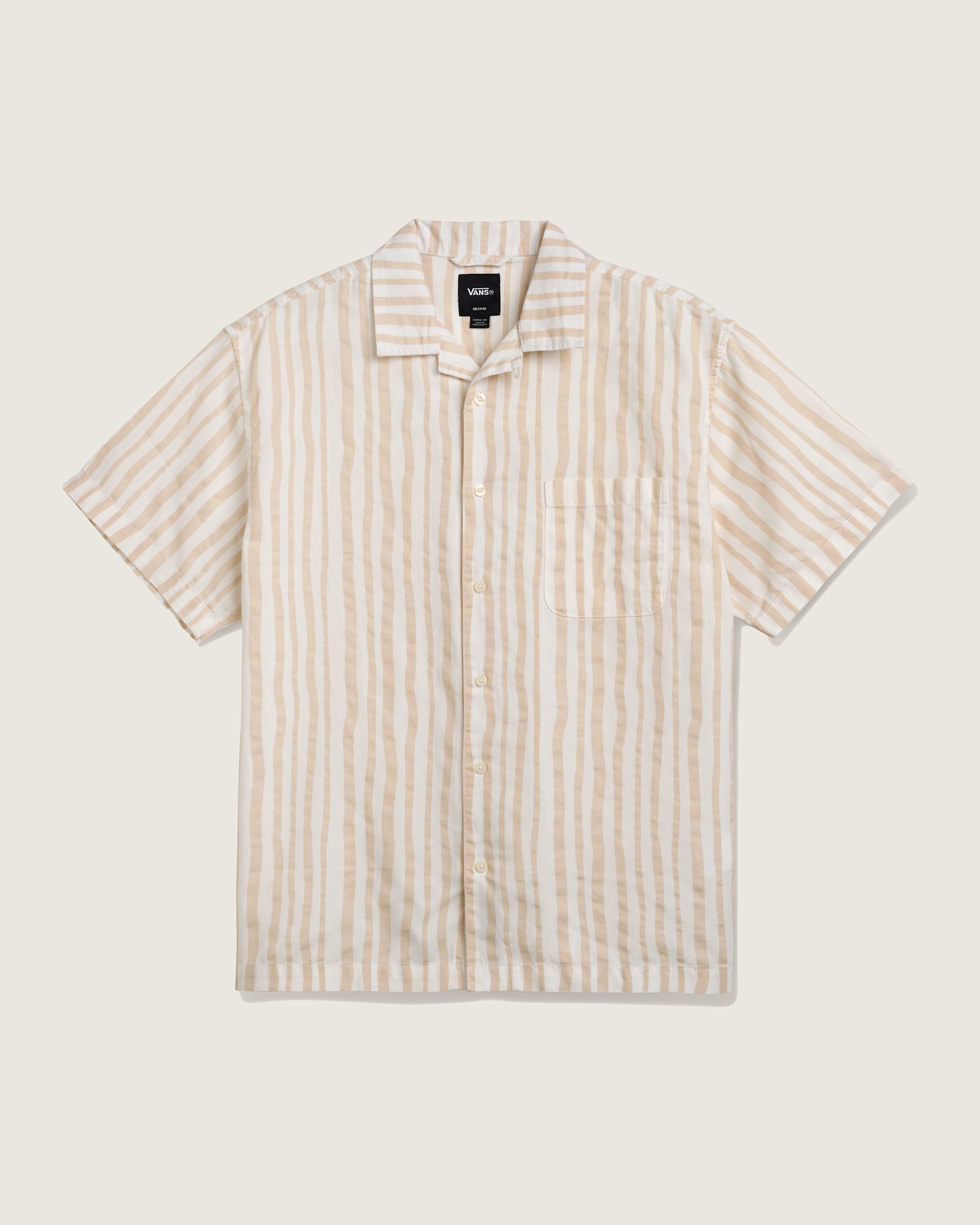Newland Stripe TShirt VANS Crme Brulee Beige HERO
