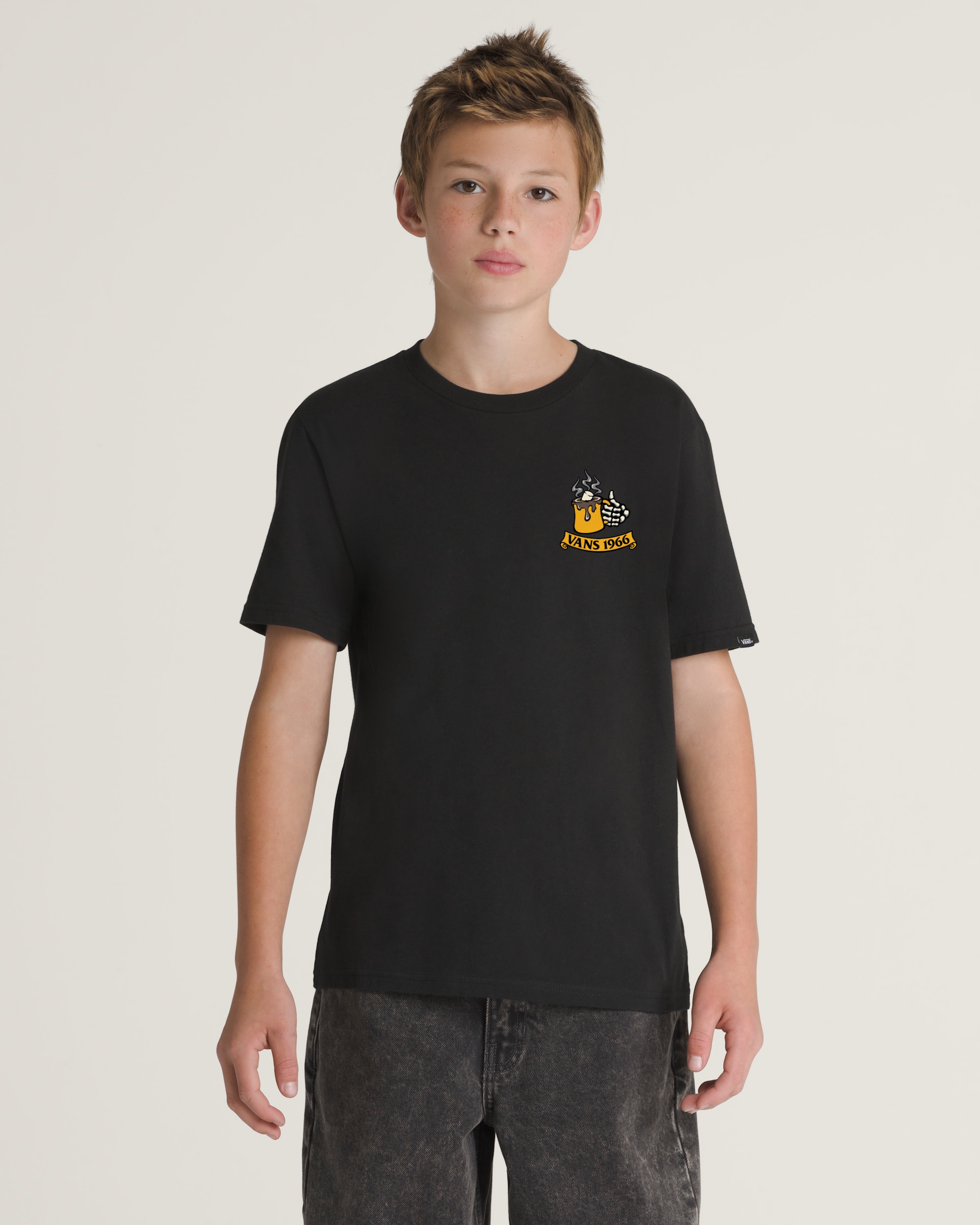 Kids Hot Mug TShirt VANS Black ALT1