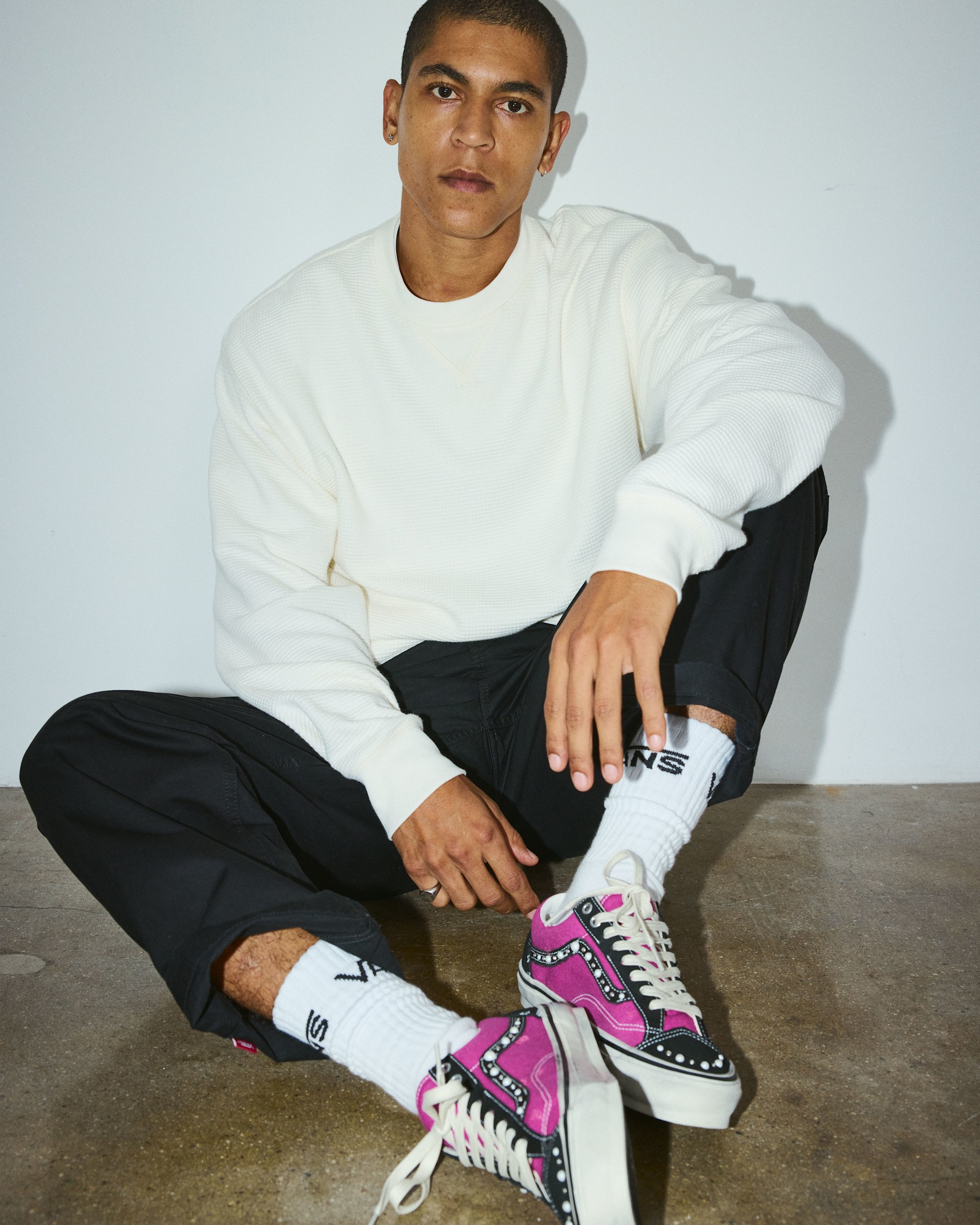 Premium Old Skool 36 Shoe VANS Fuchsia Red ALT2