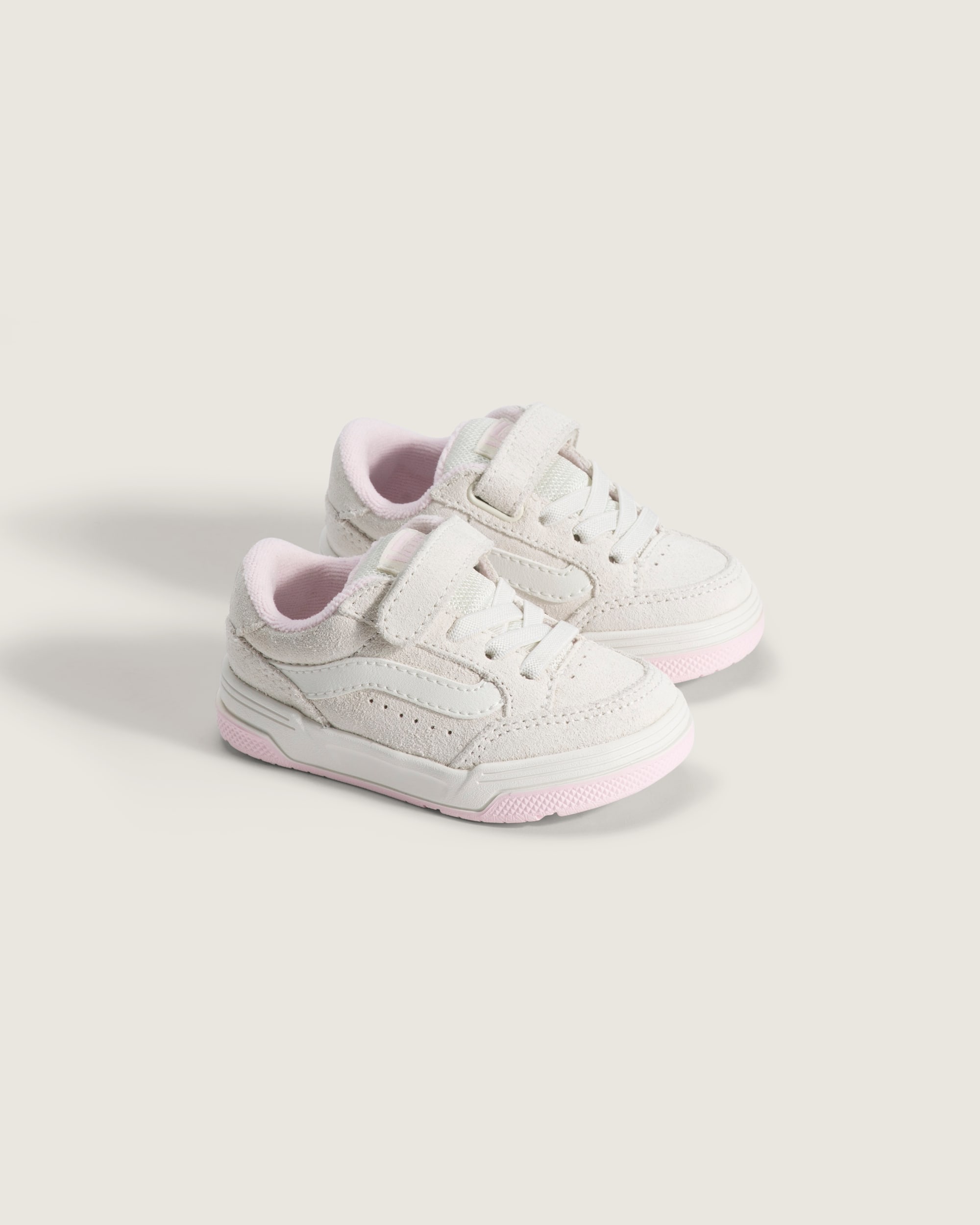Toddler Hylane V Shoe VANS Marshmallow White  Pink ALT1