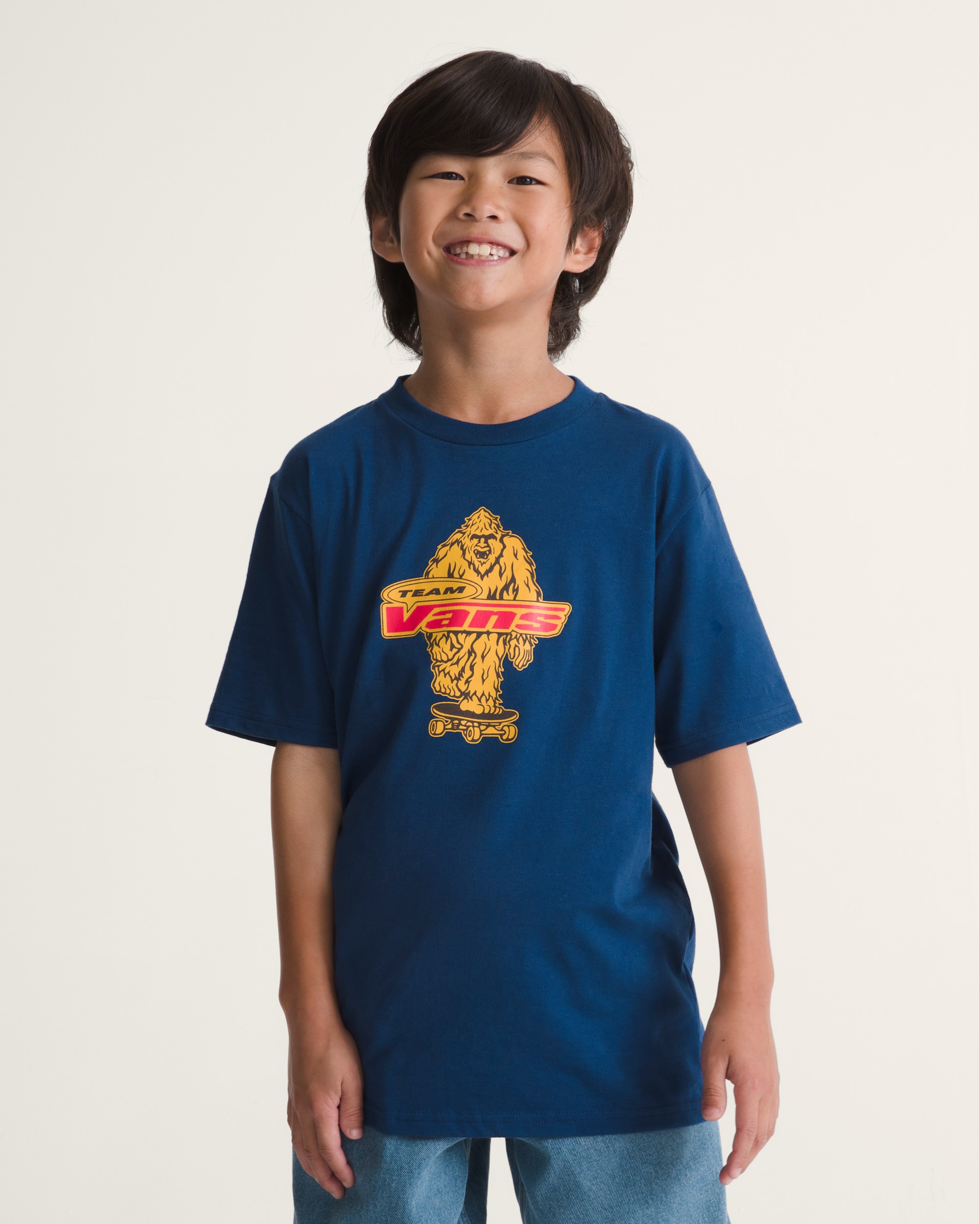 Kids Big Push TShirt VANS Deep Indigo Blue ALT2