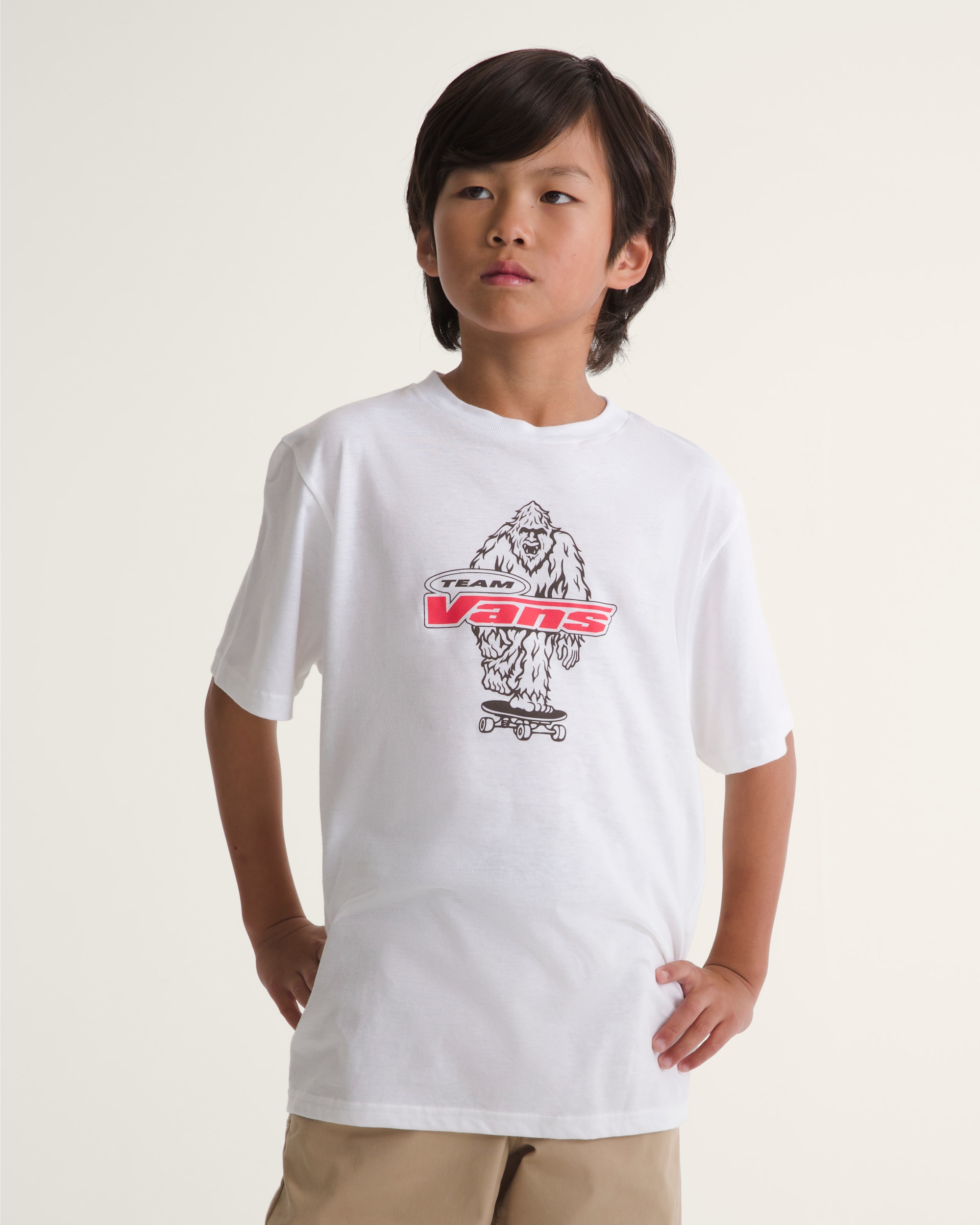 Kids Big Push TShirt VANS White ALT2