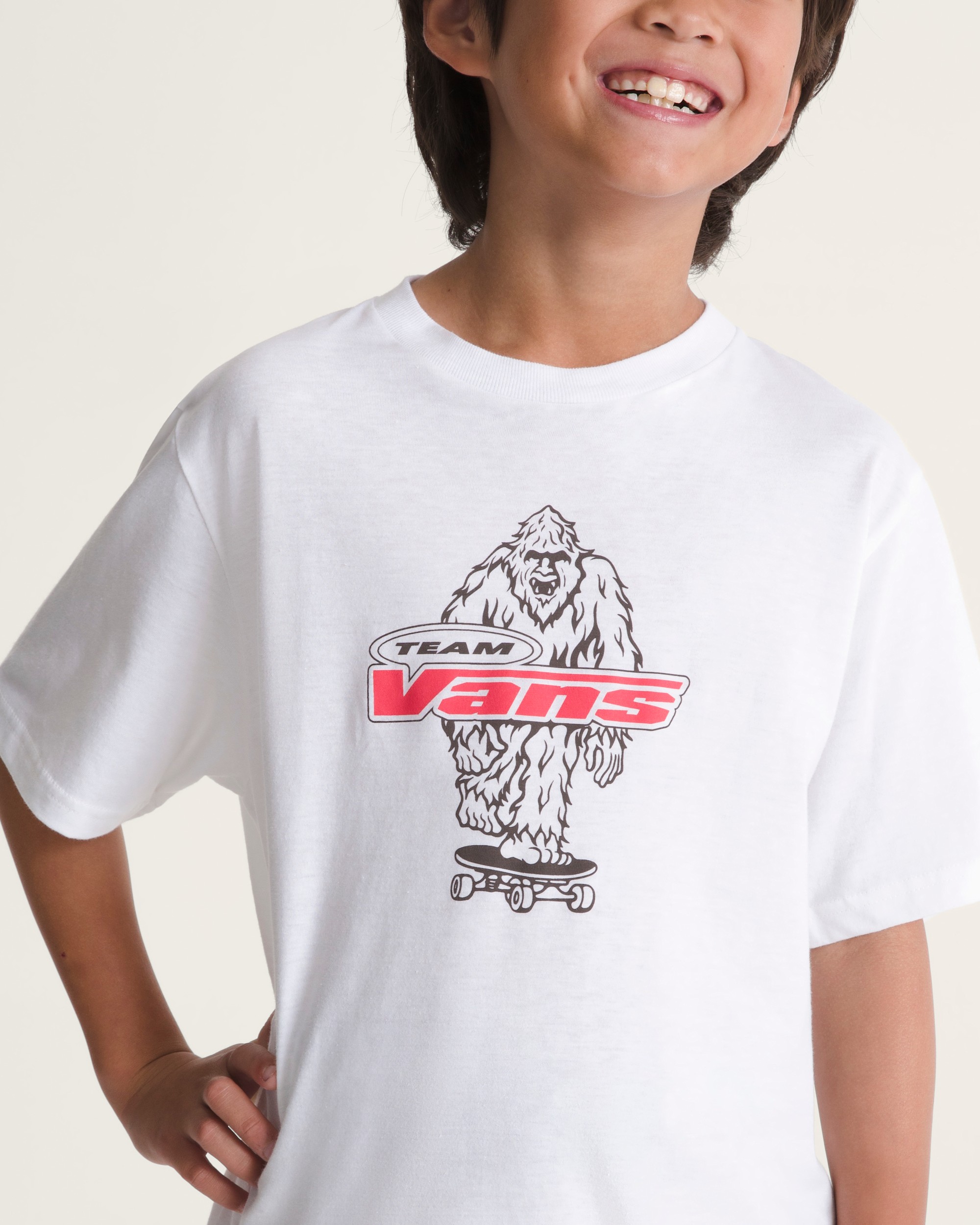 Kids Big Push TShirt VANS White ALT4