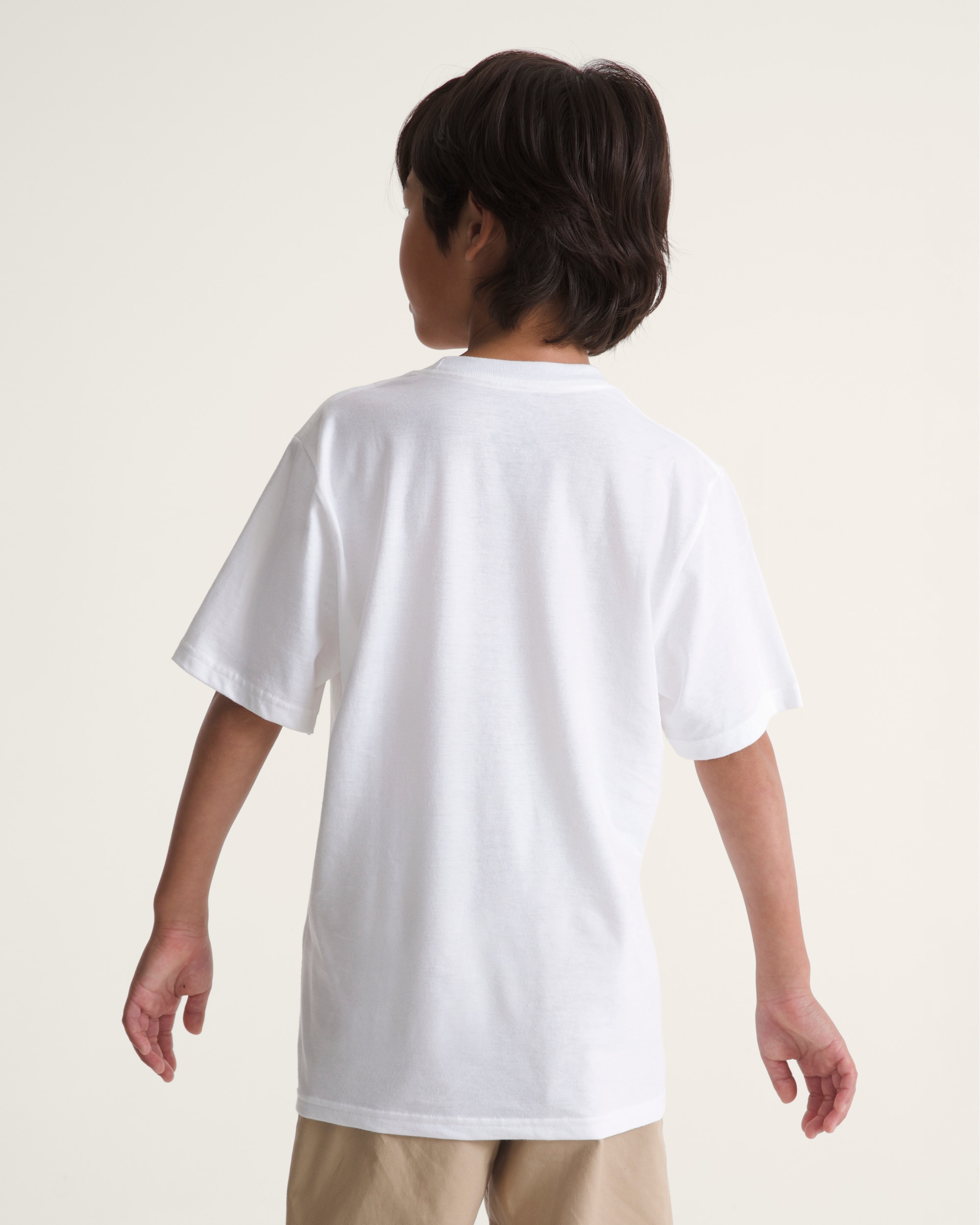 Kids Big Push TShirt VANS White ALT3