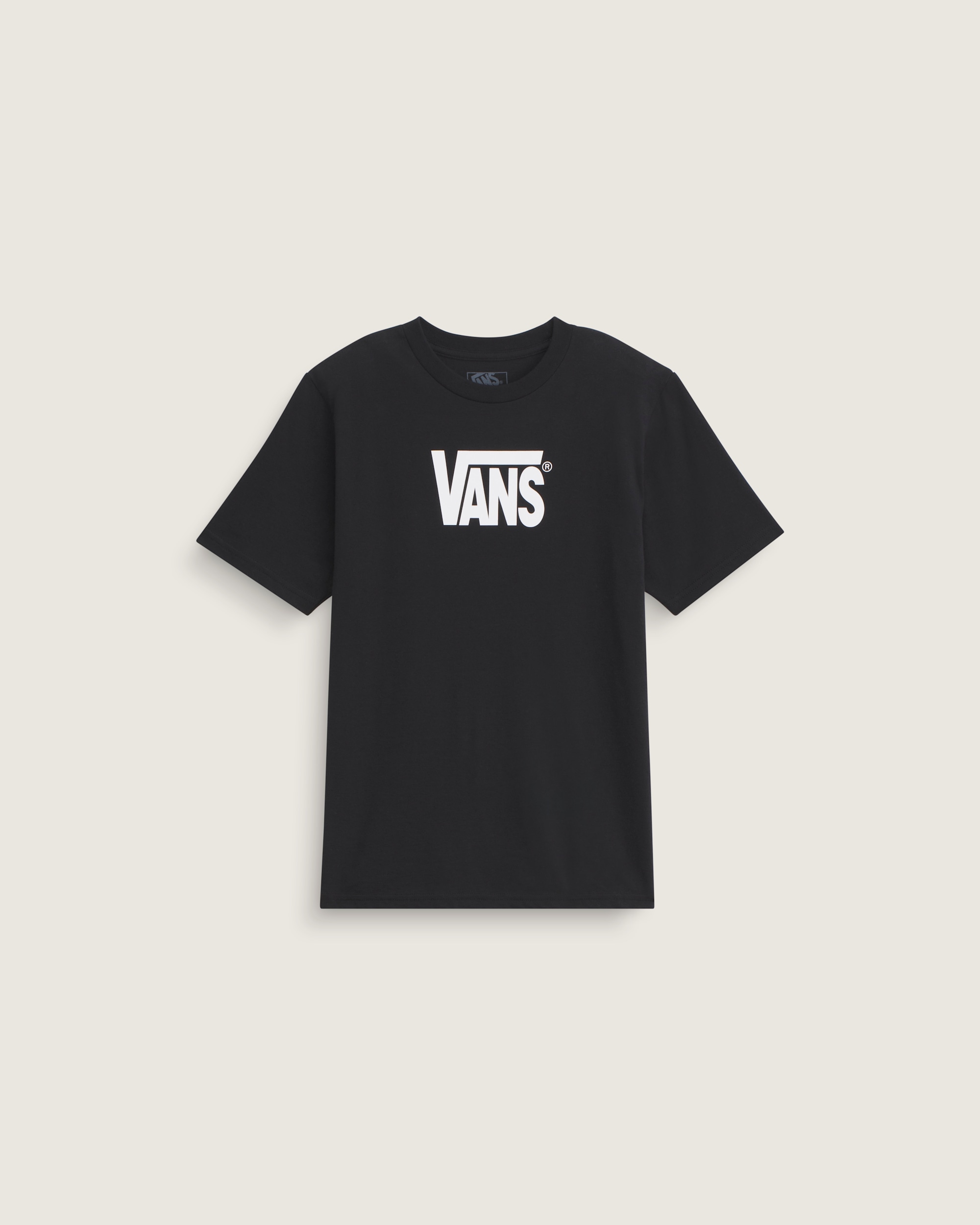 Kids Stretch Logo TShirt VANS Black HERO