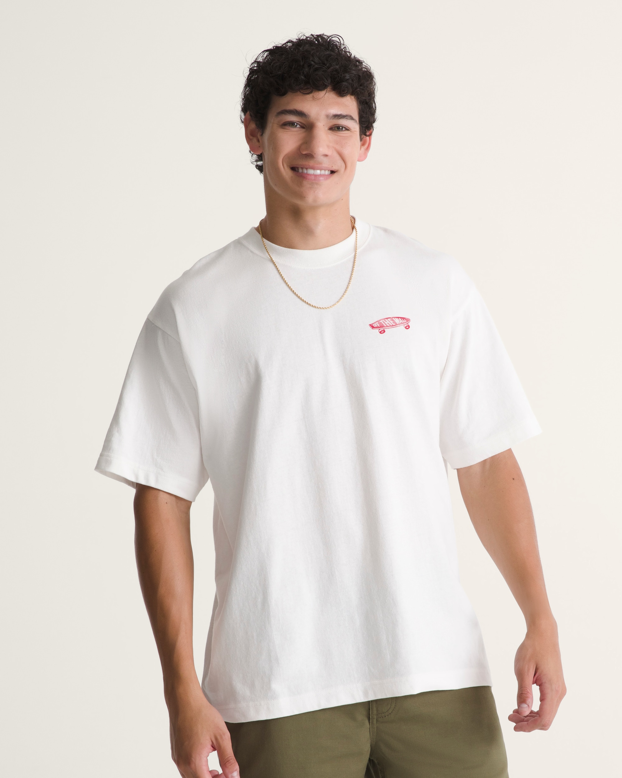 Premium Full Deck TShirt VANS Egret White ALT2