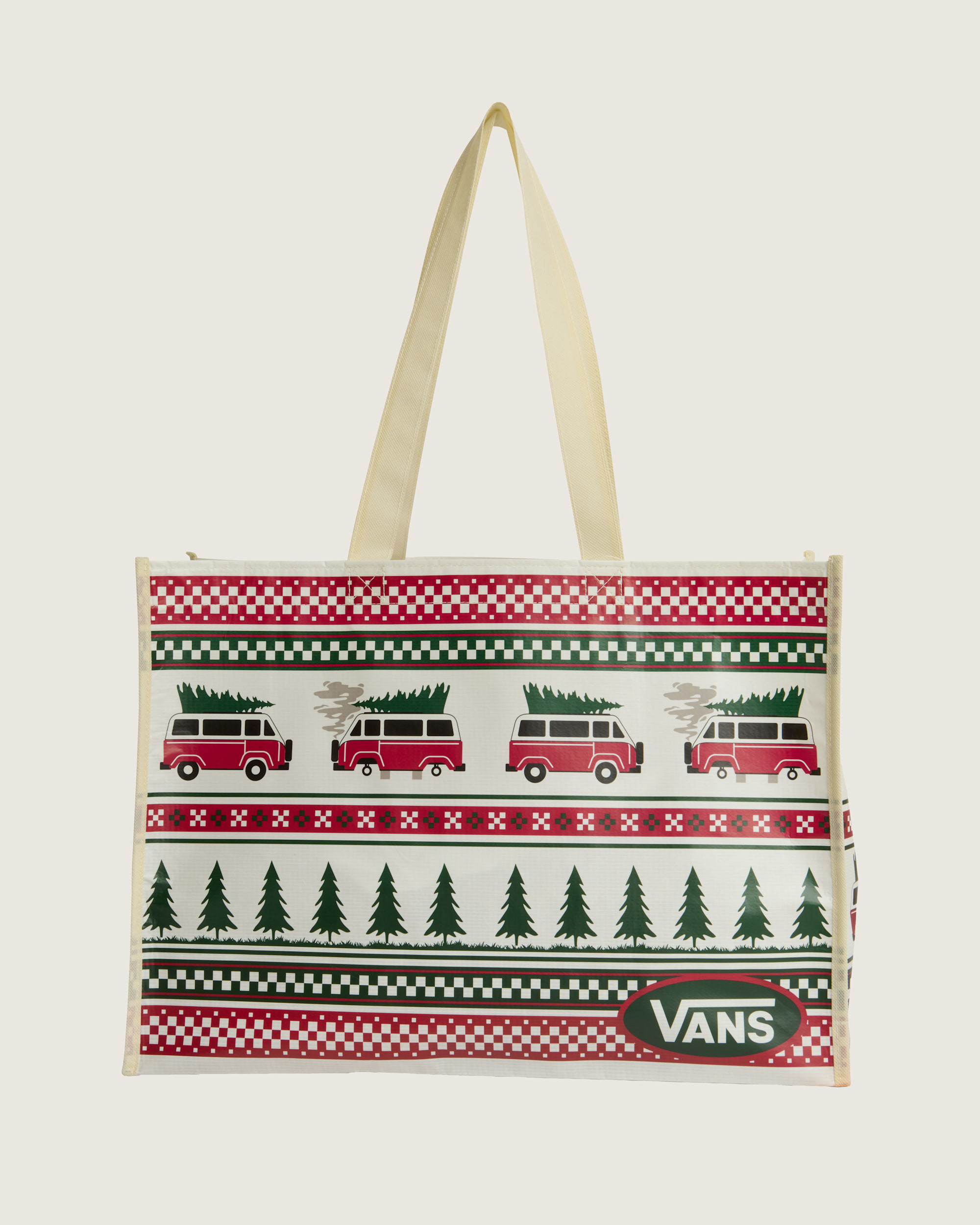 Winter Family Trip Reusable Bag VANS Marshmallow White HERO