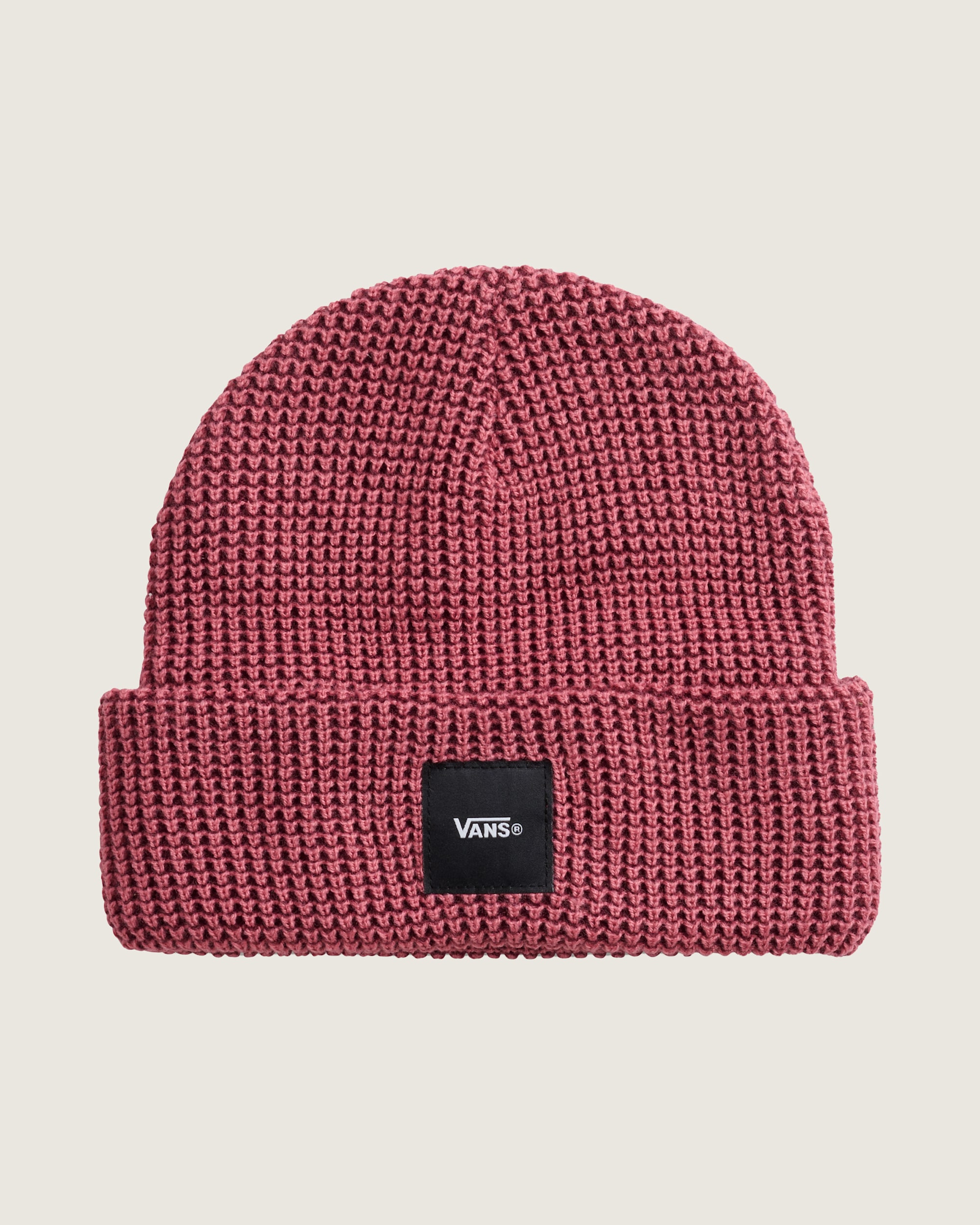 Vans Waffle Cuff Beanie VANS Mauvewood Pink HERO