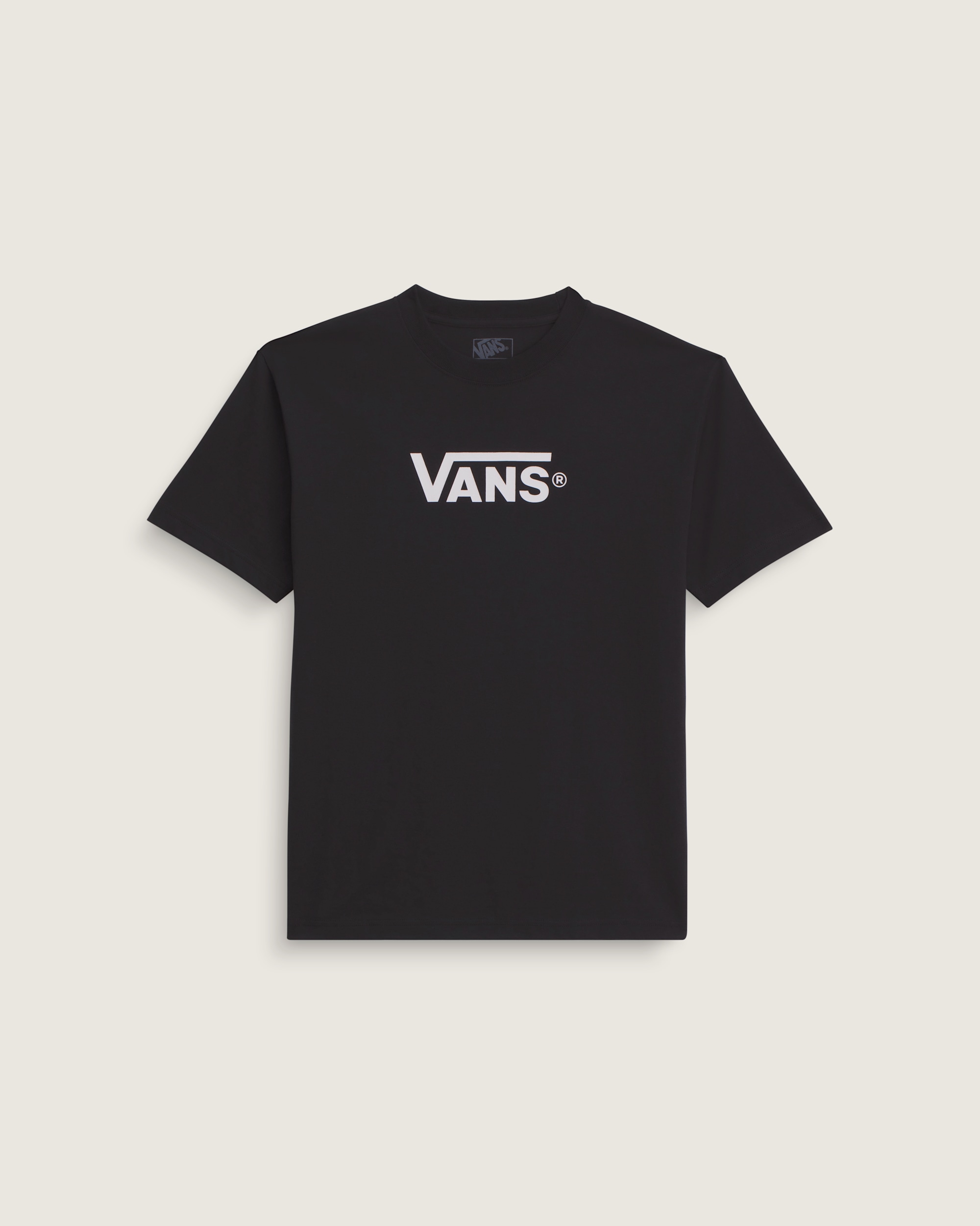 New Vans Classic TShirt VANS Black  White HERO