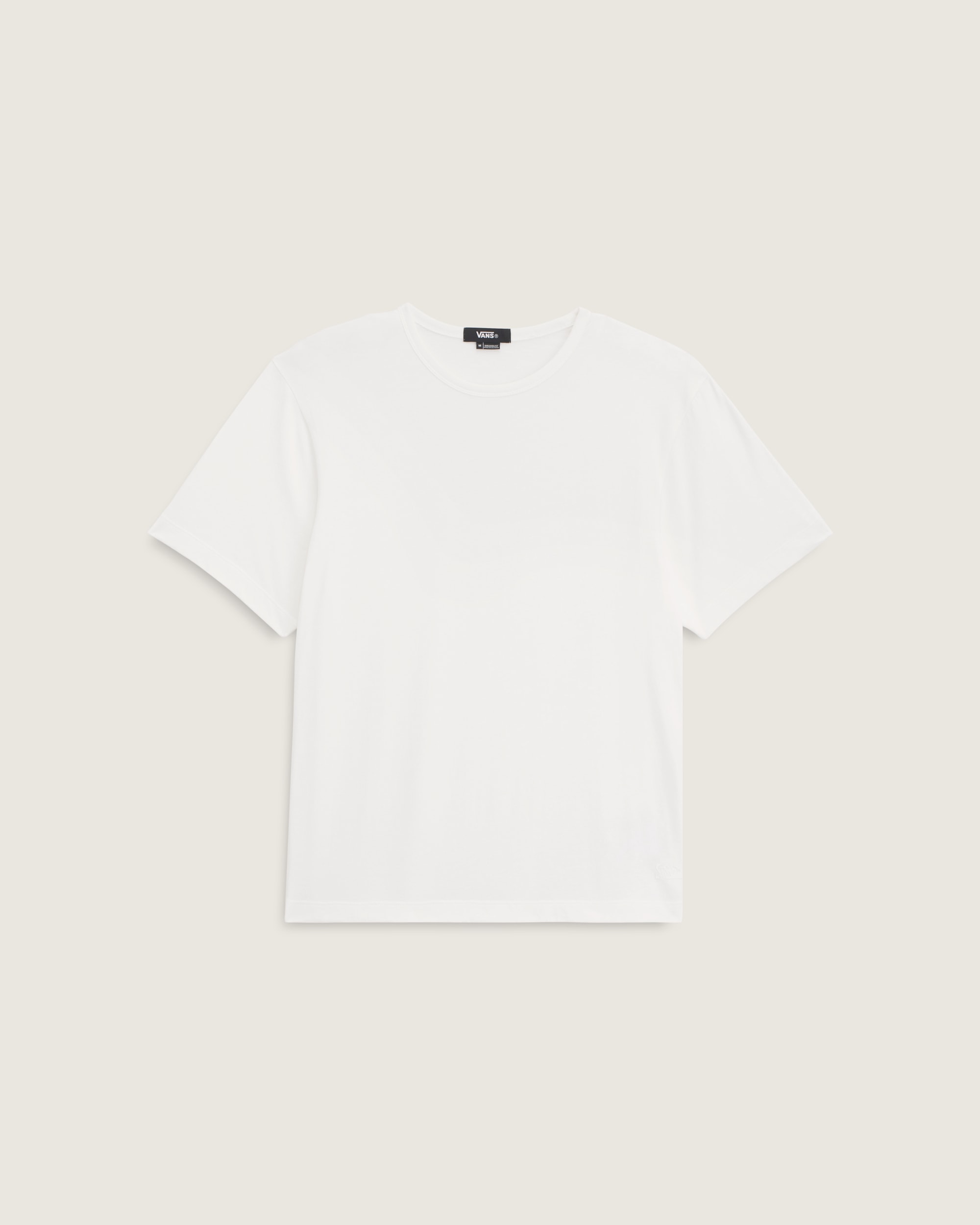 Premium Shrunken TShirt VANS Egret White HERO