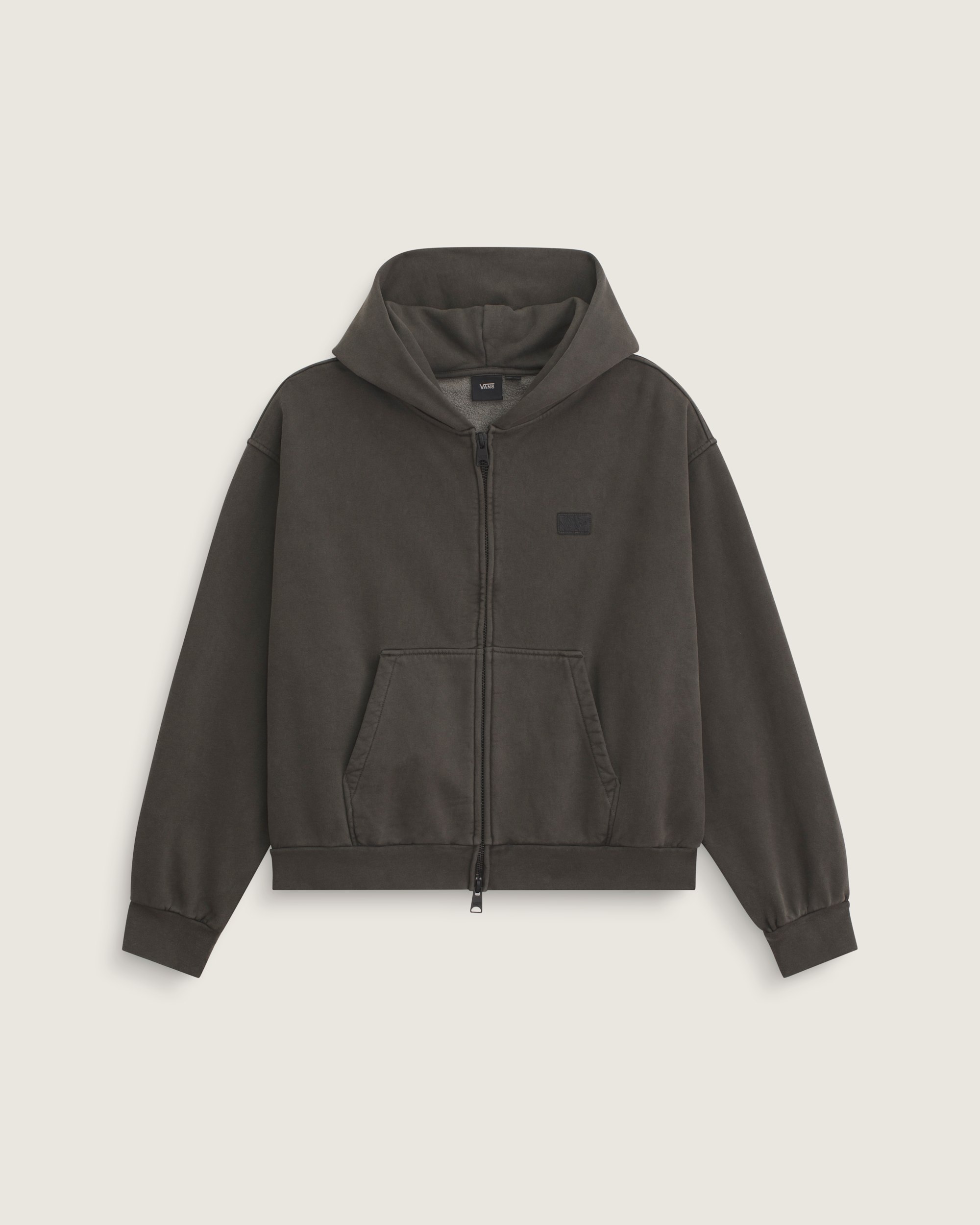 Premium Zip Hoodie VANS Faded Black HERO