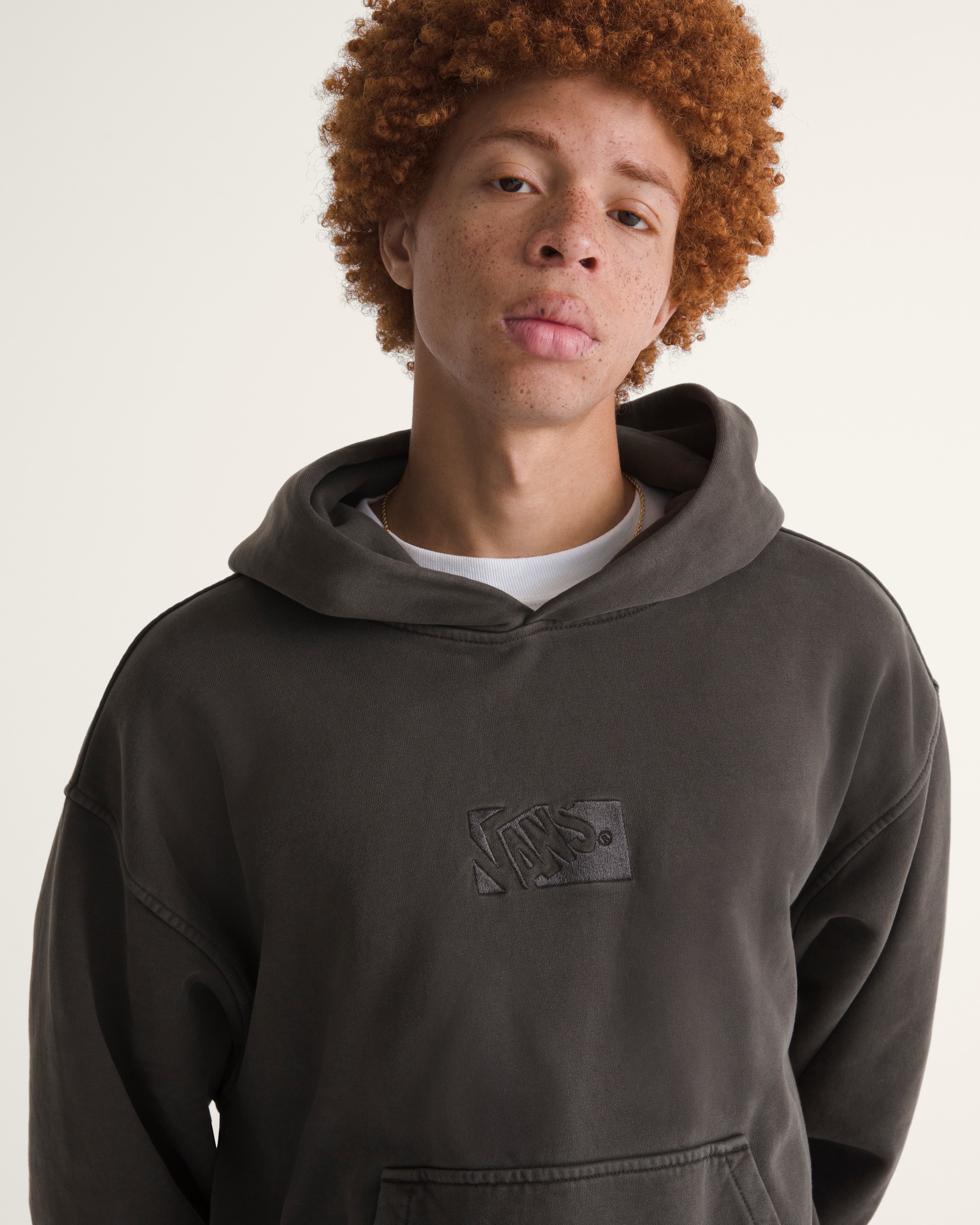 Premium Pullover Hoodie VANS Faded Black ALT4