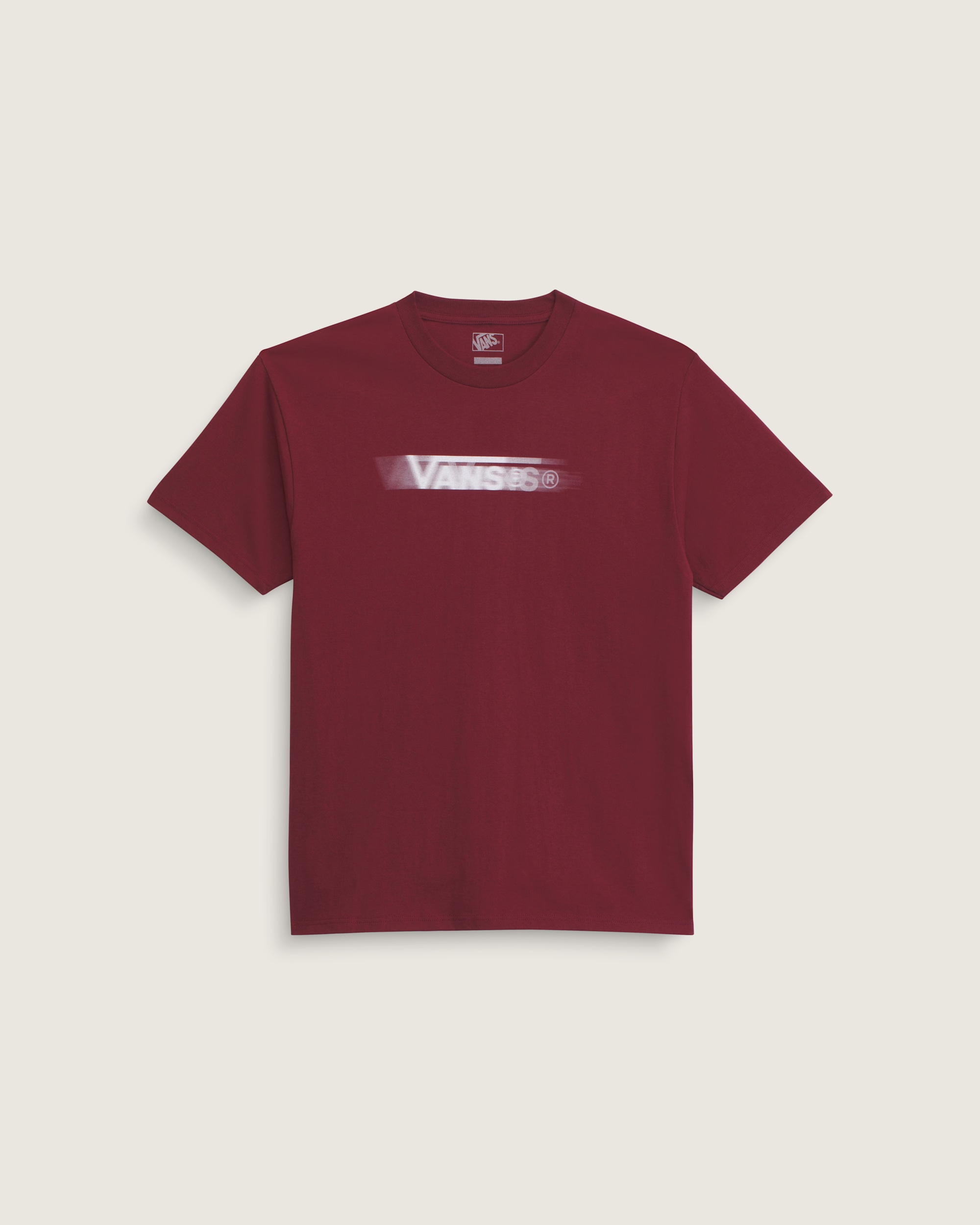 Blur Drop TShirt VANS Bordeaux HERO