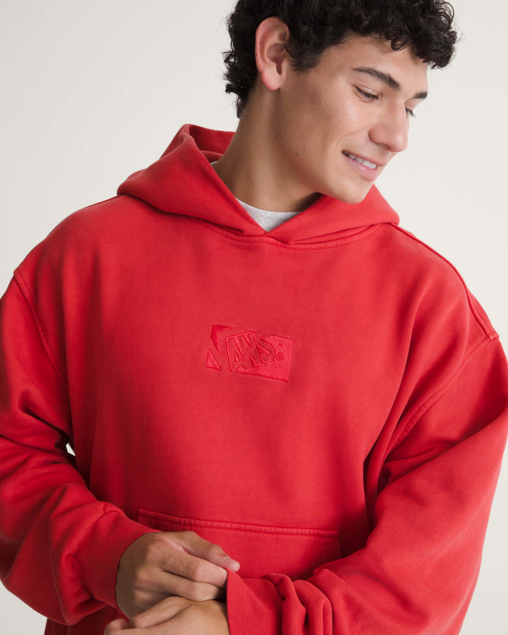 Premium Pullover Hoodie VANS Crimson Haze Red ALT4