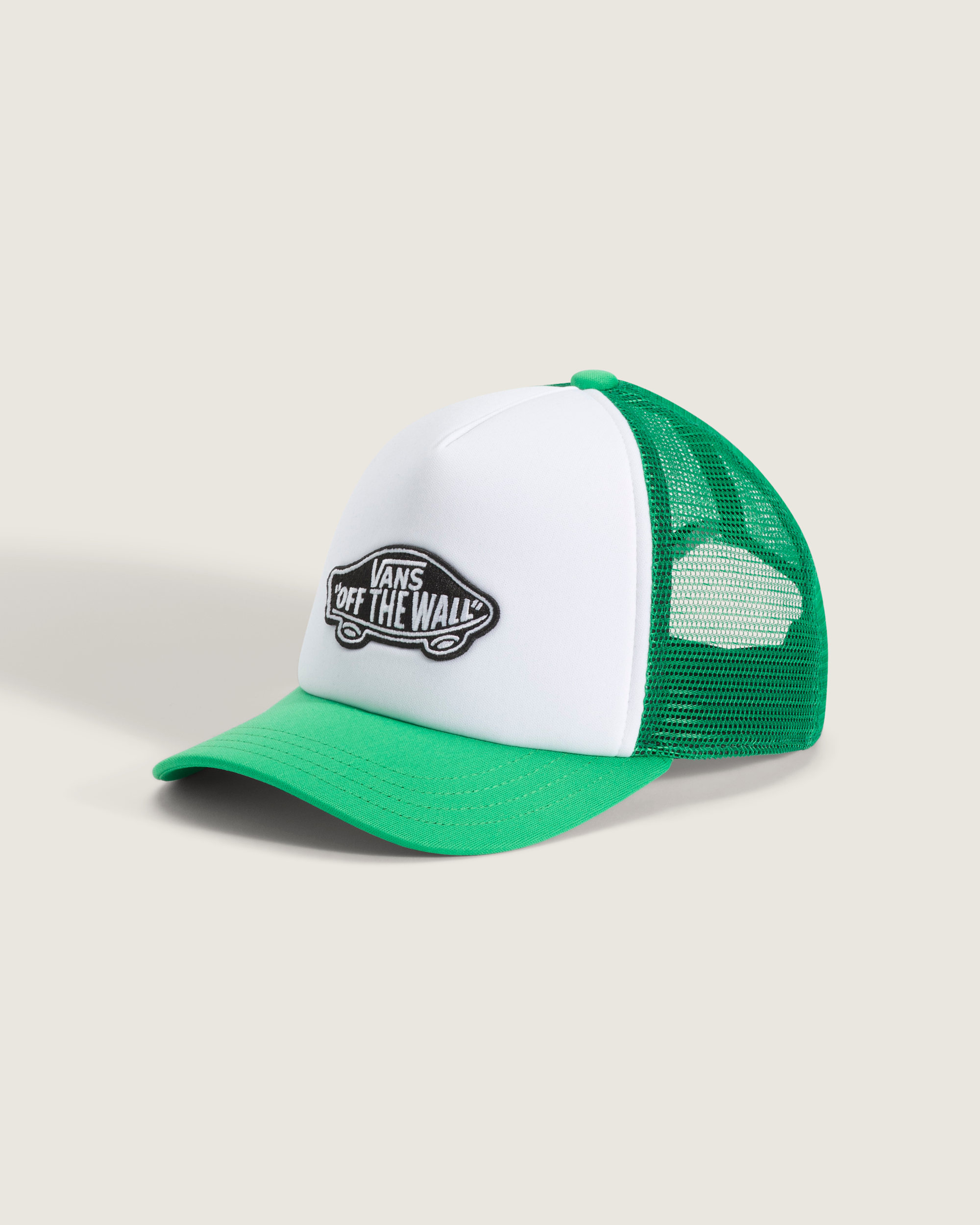 Classic Patch Trucker Hat VANS Vivid Verdant Green HERO