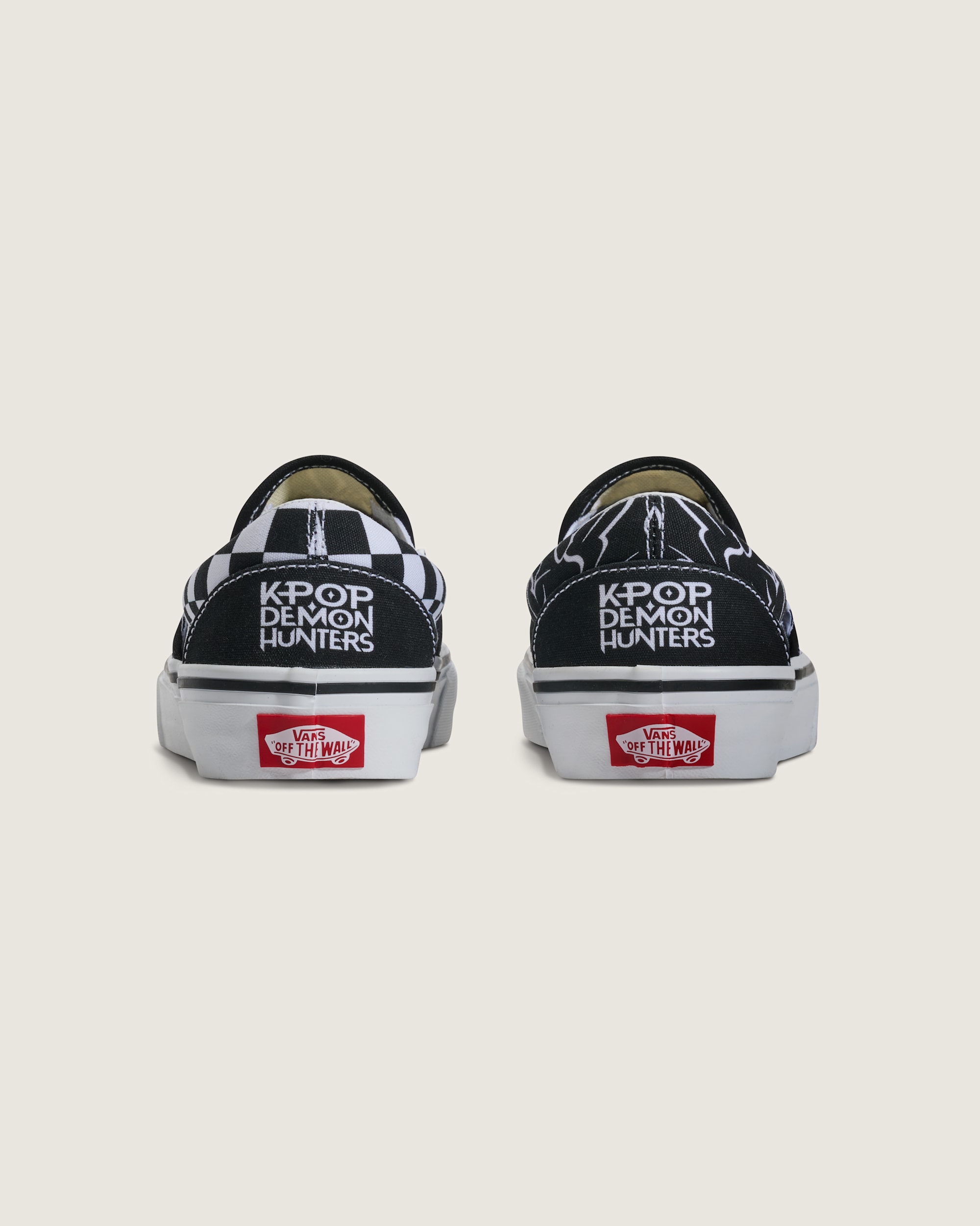 KPop Demon Hunters x Vans Big Kids Classic Slip-On Shoe in KPop