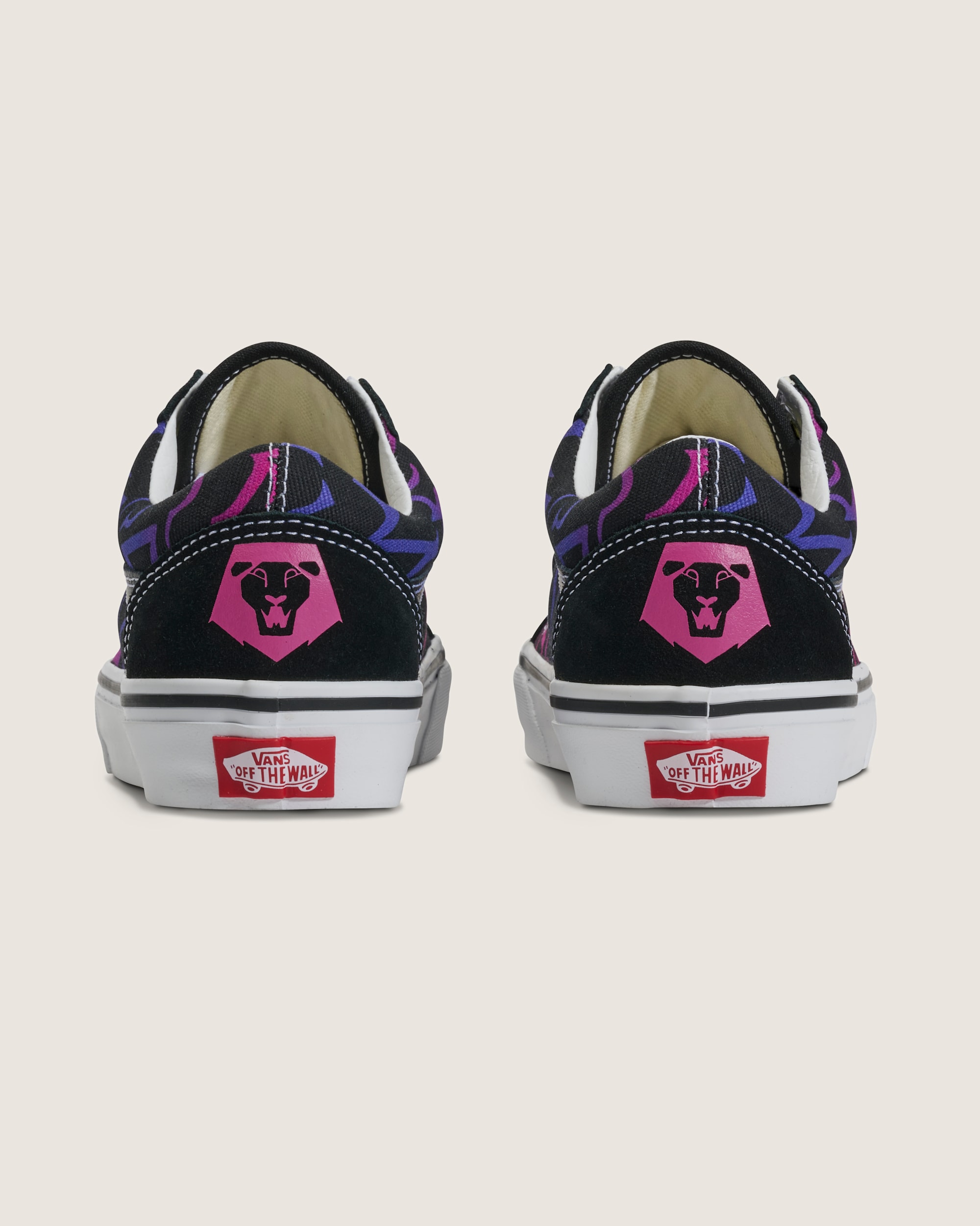 KPop Demon Hunters x Vans Old Skool Shoe VANS Kpop Demon Hunters Black  Purple ALT3