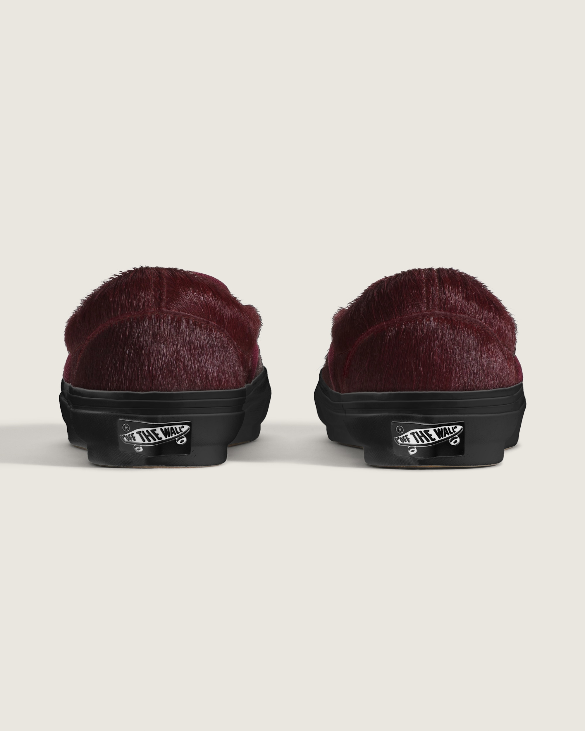 Premium Classic SlipOn Shoe VANS Burgundy Red ALT3