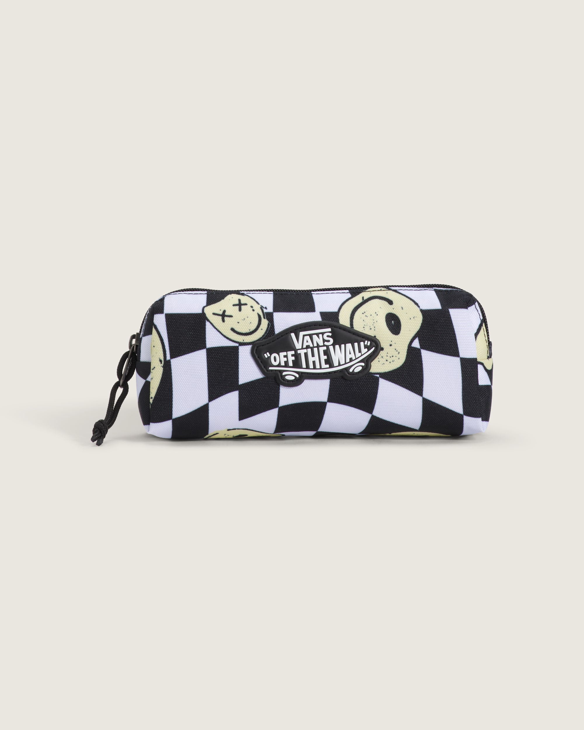 Old Skool Checkerboard Pencil Pouch VANS White  Black HERO