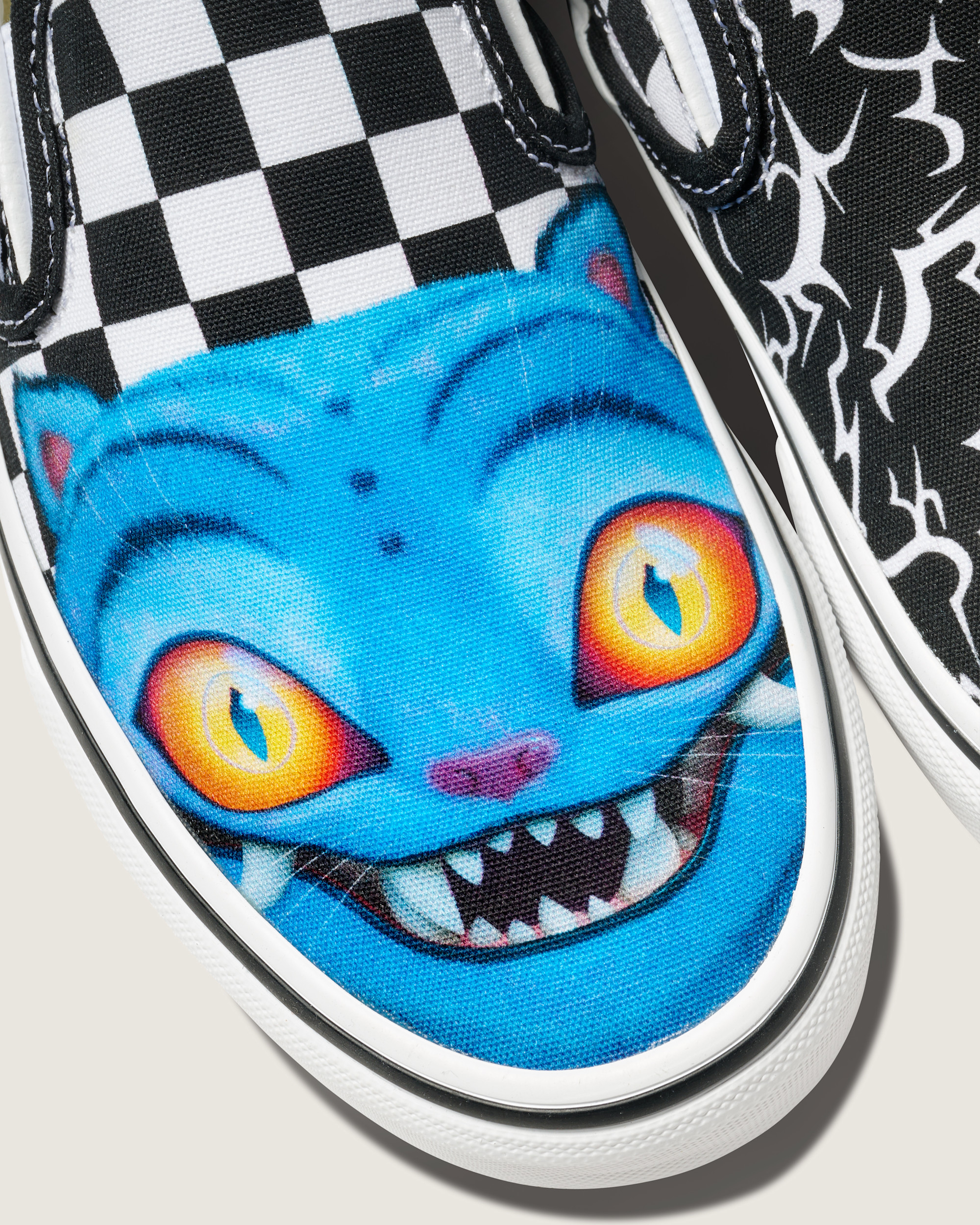 KPop Demon Hunters x Vans Big Kids Classic SlipOn Shoe VANS KPop Demon Hunters Black ALT6