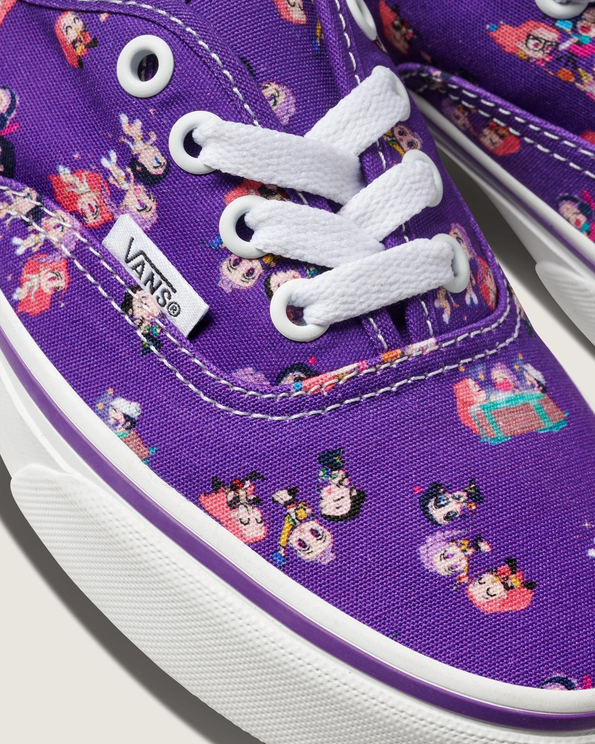 KPop Demon Hunters x Vans Big Kids Authentic Shoe VANS Kpop Demon Hunters Purple ALT6