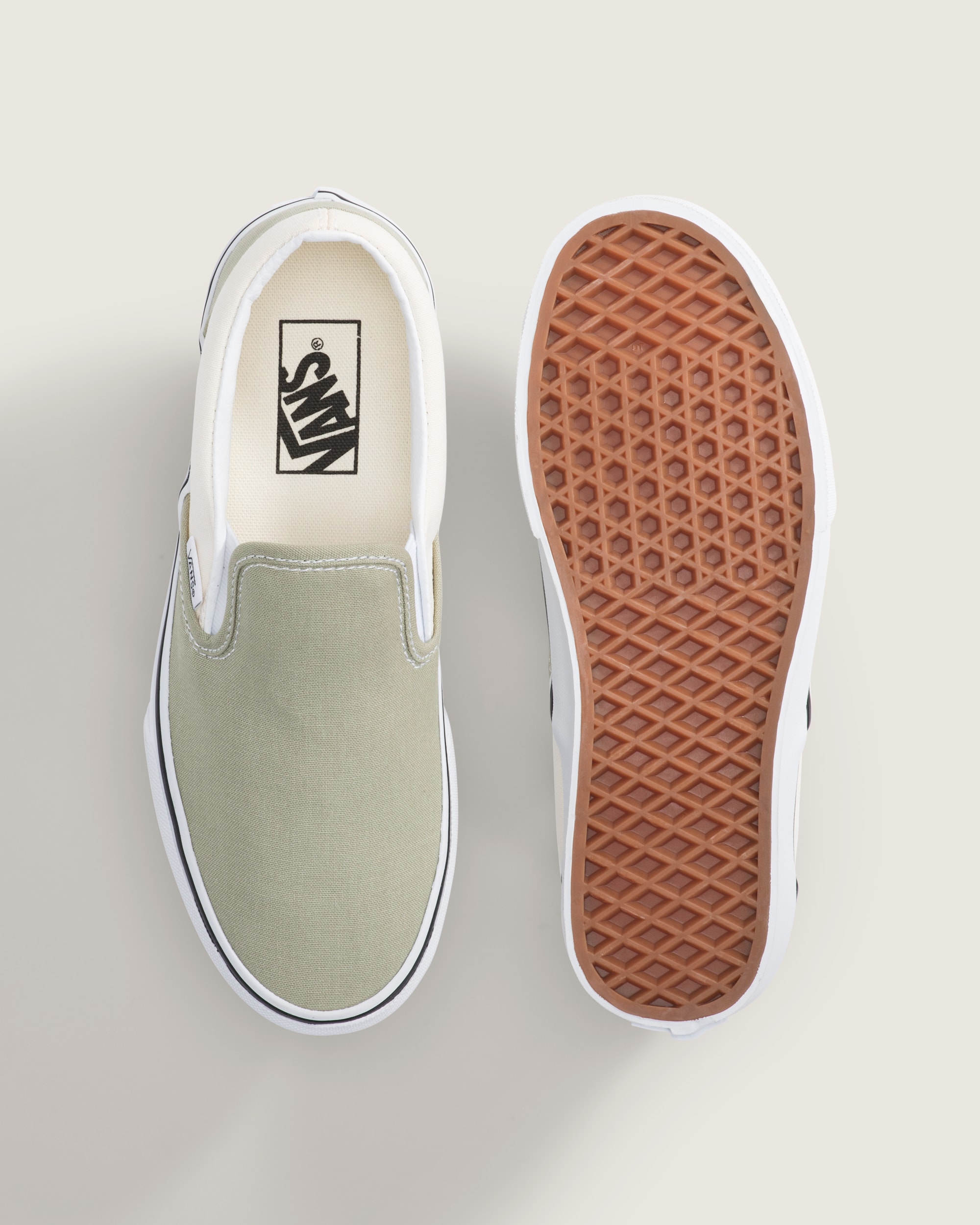 Classic SlipOn Shoe VANS Sage Green ALT2