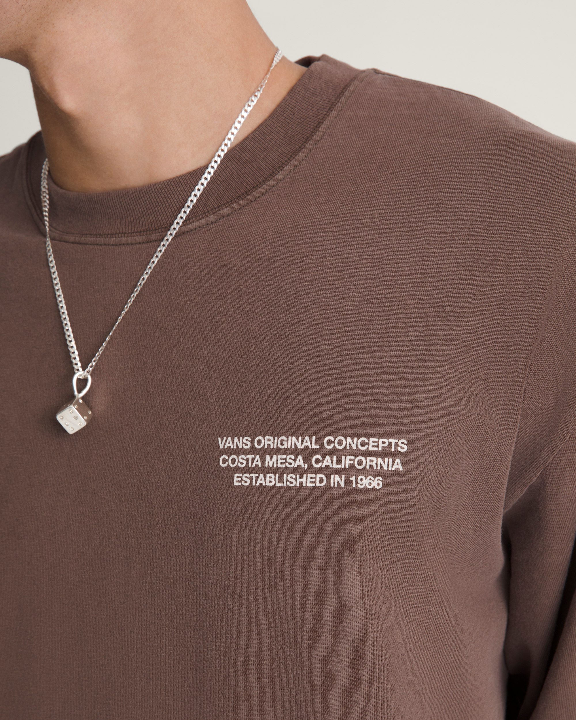 Original Concepts Long Sleeve TShirt VANS Vintage Cocoa Brown ALT4