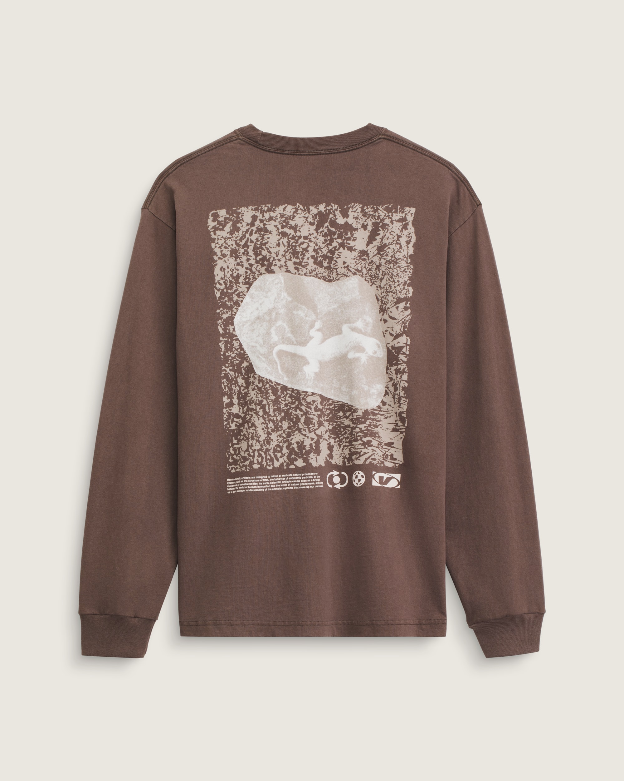 Original Concepts Long Sleeve TShirt VANS Vintage Cocoa Brown HERO